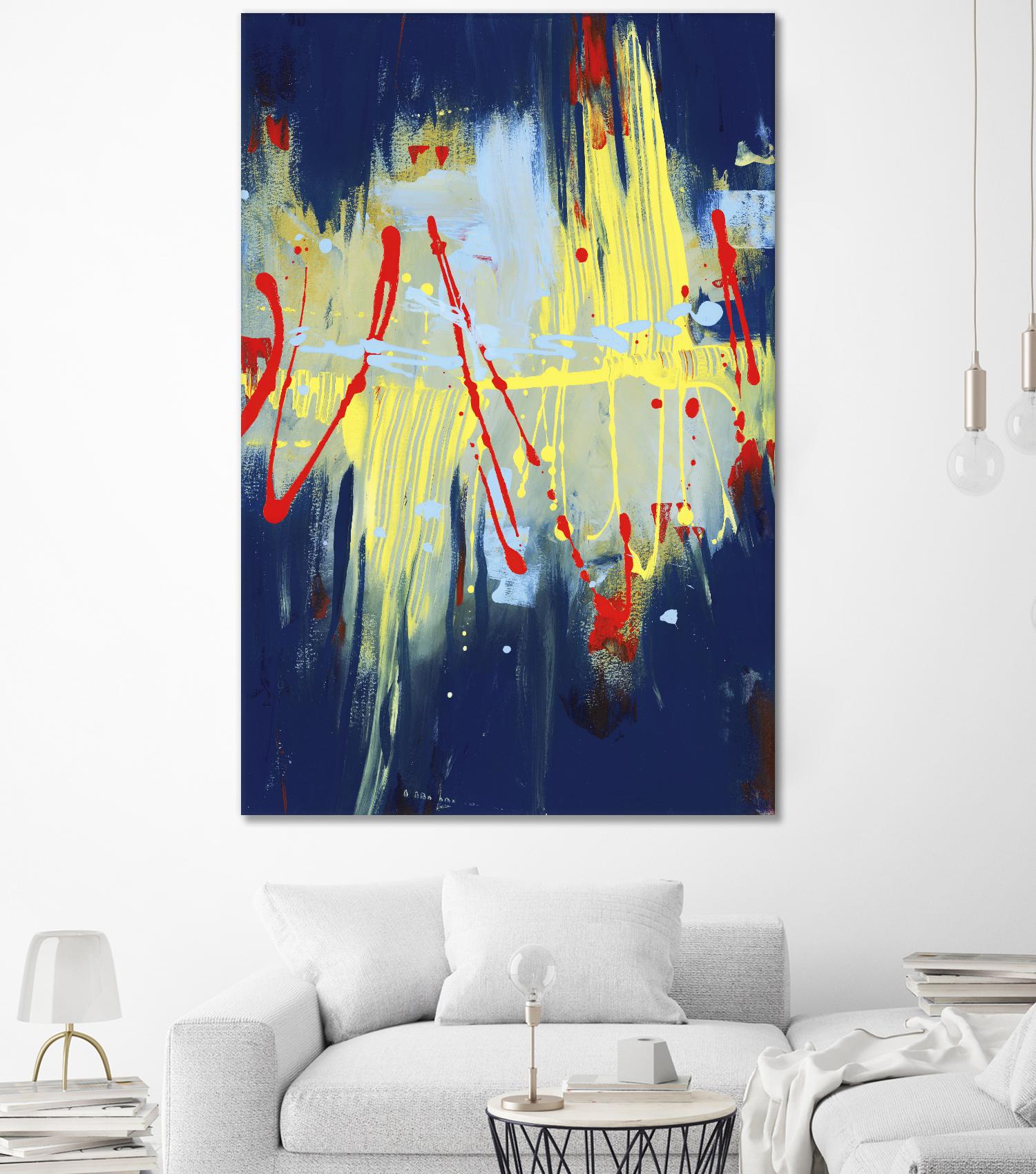 Respite II by Bianka Guna on GIANT ART - red abstract