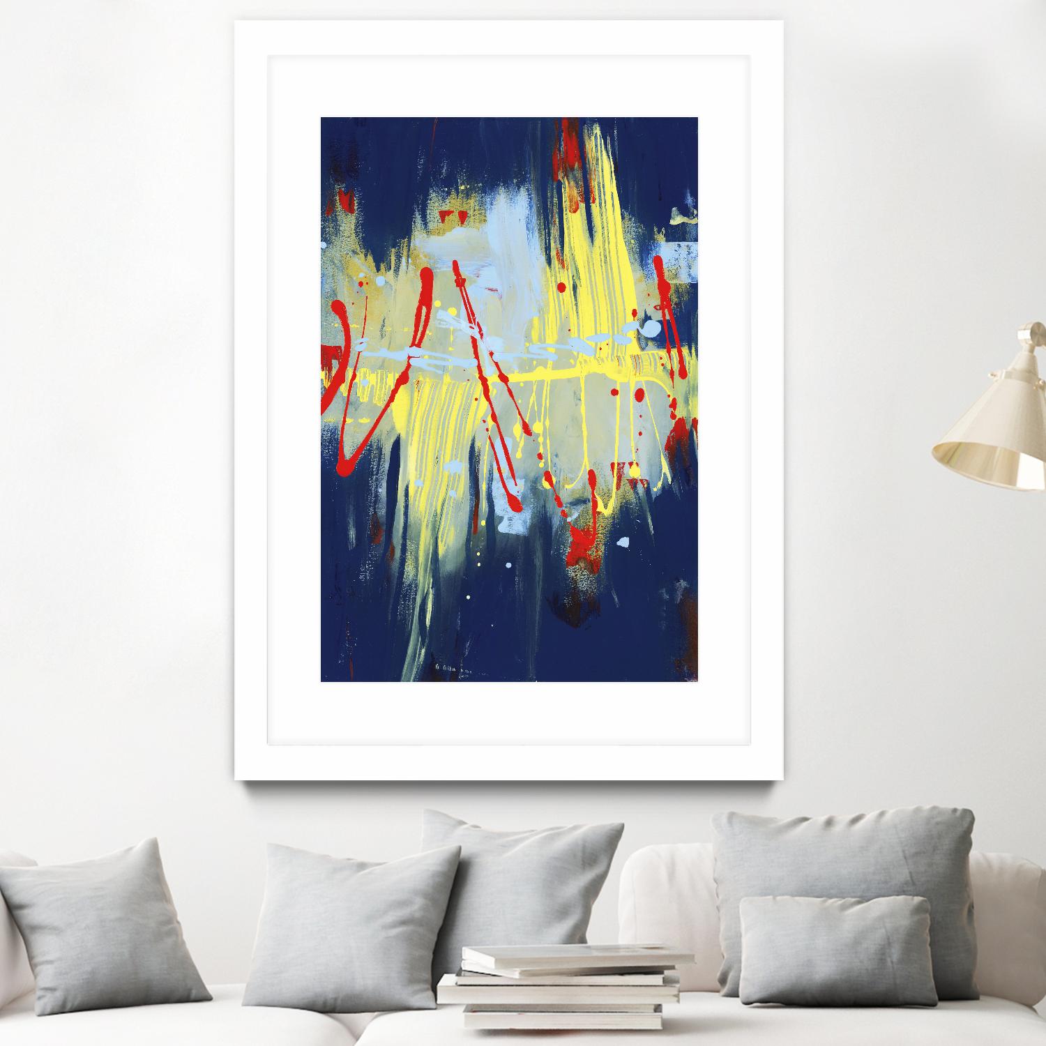 Respite II by Bianka Guna on GIANT ART - red abstract