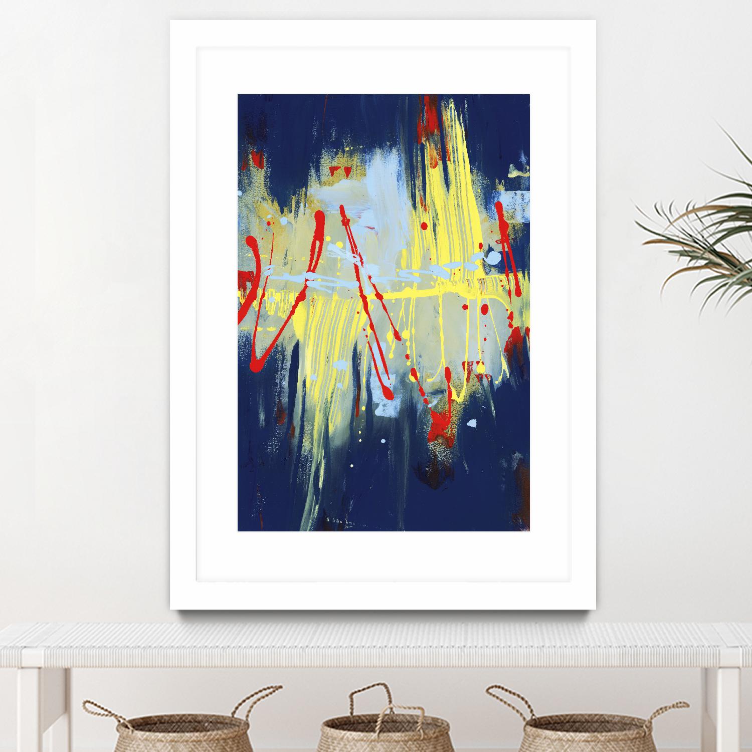 Respite II by Bianka Guna on GIANT ART - red abstract