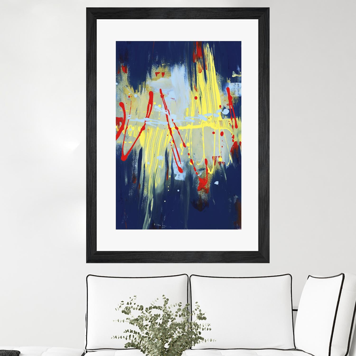 Respite II by Bianka Guna on GIANT ART - red abstract