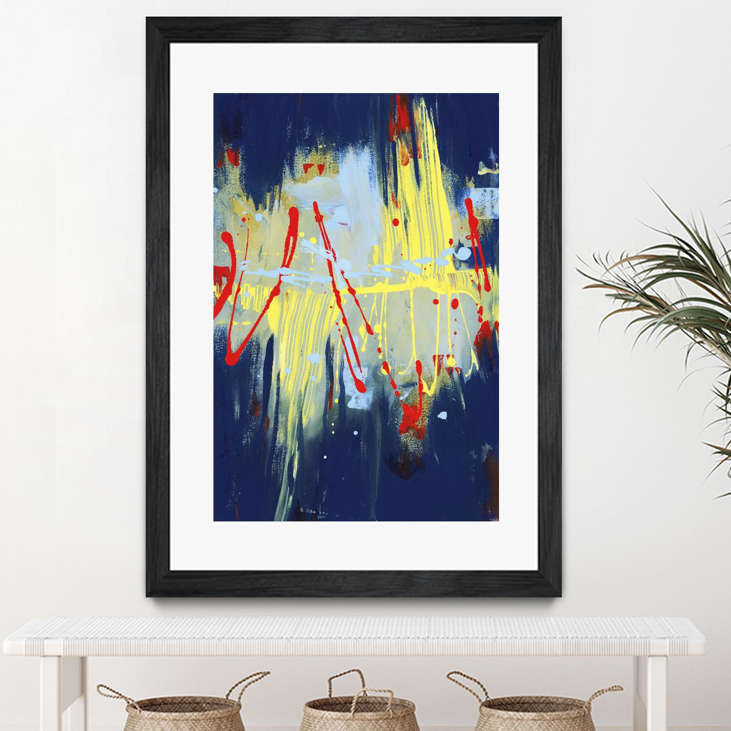 Respite II by Bianka Guna on GIANT ART - red abstract