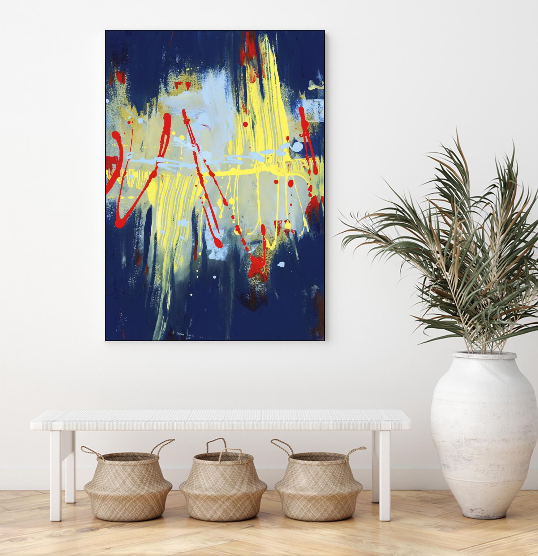 Respite II by Bianka Guna on GIANT ART - red abstract