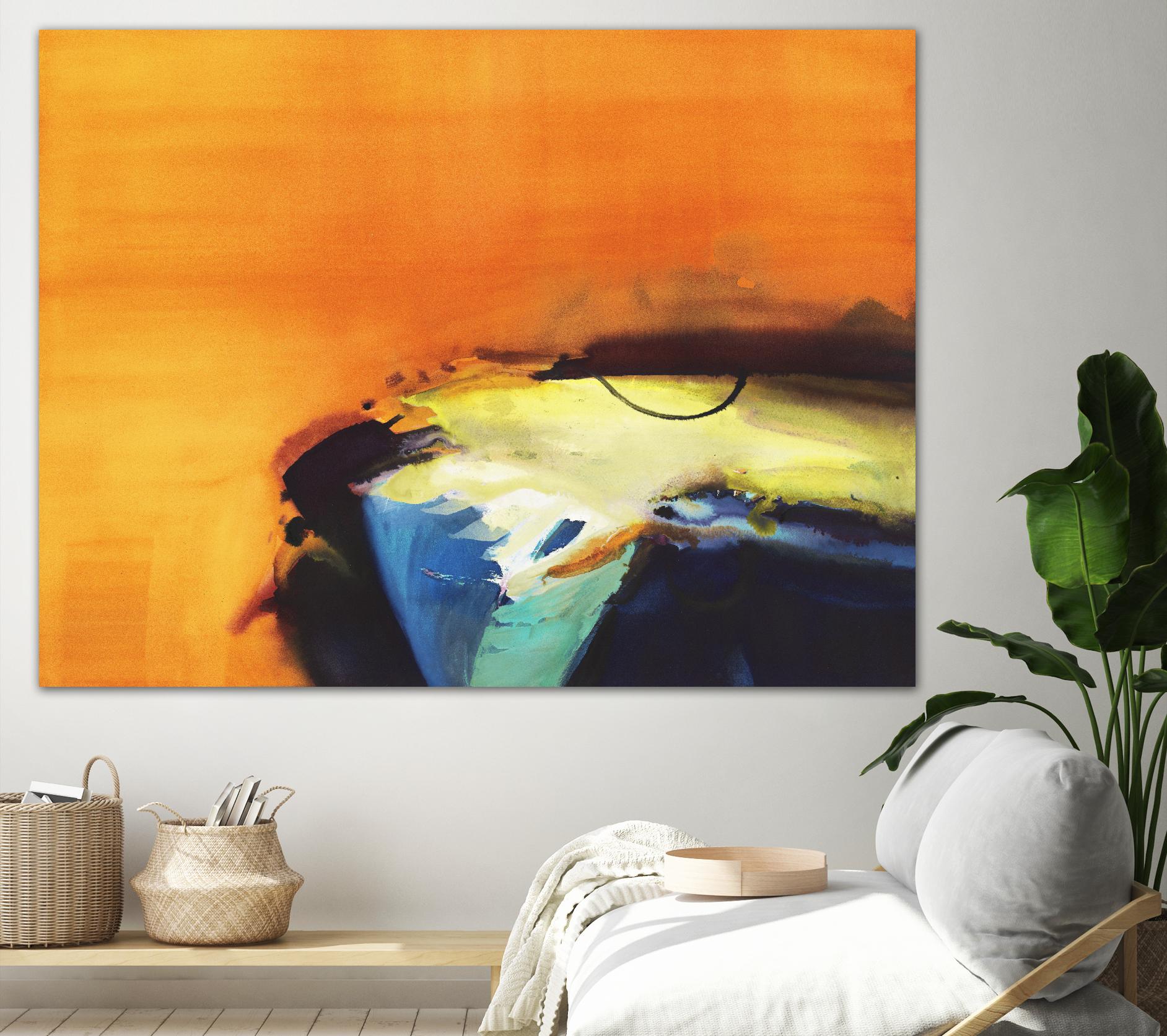 Light Intensity by Bianka Guna on GIANT ART - blue abstract