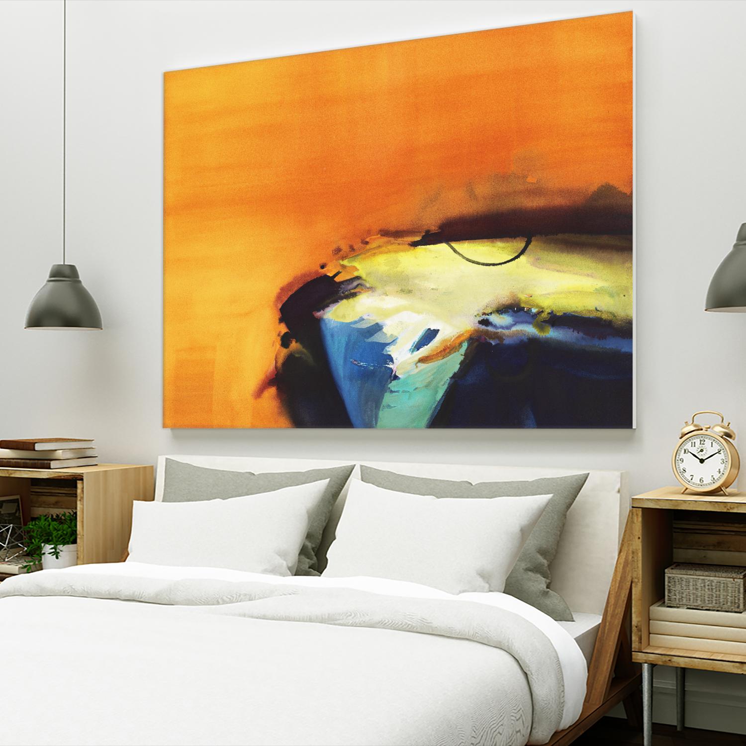 Light Intensity by Bianka Guna on GIANT ART - blue abstract