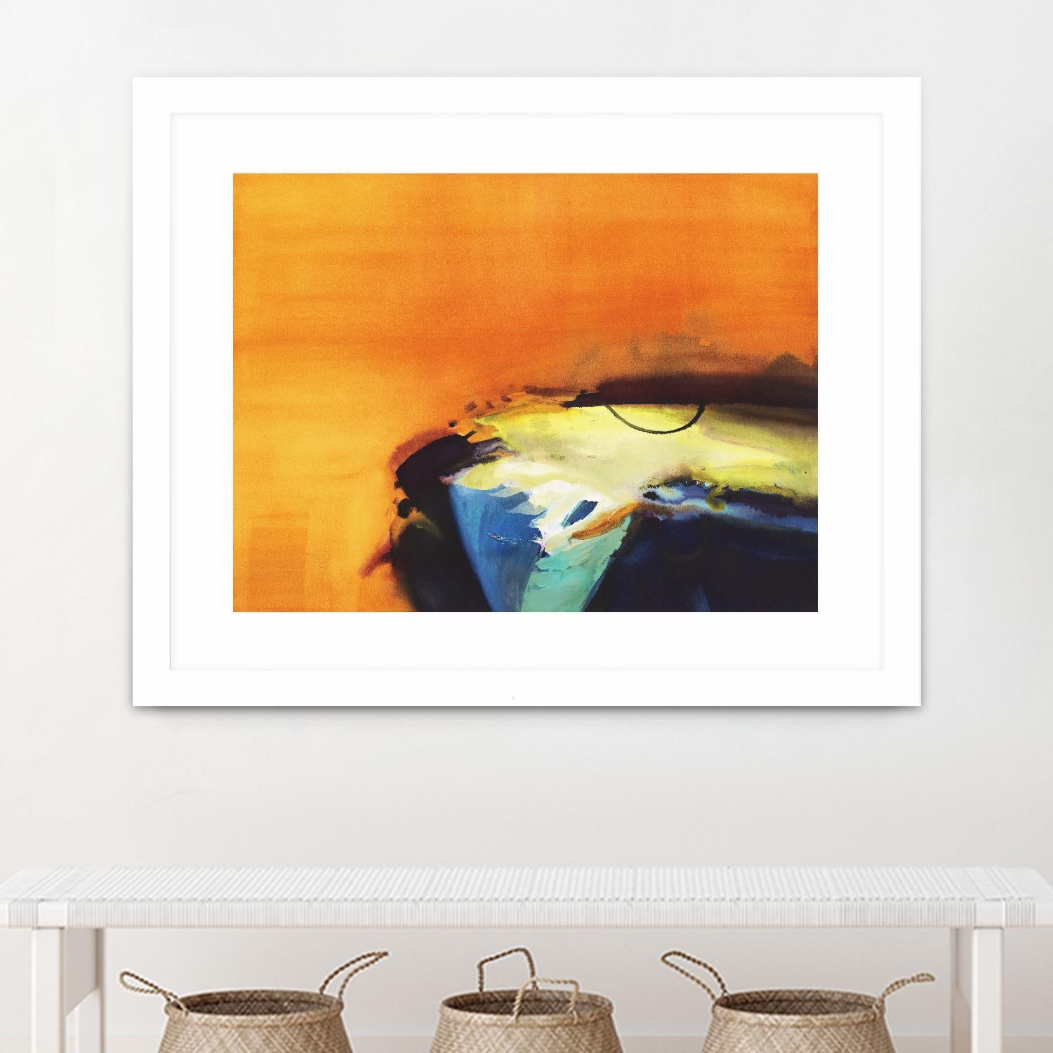 Light Intensity by Bianka Guna on GIANT ART - blue abstract