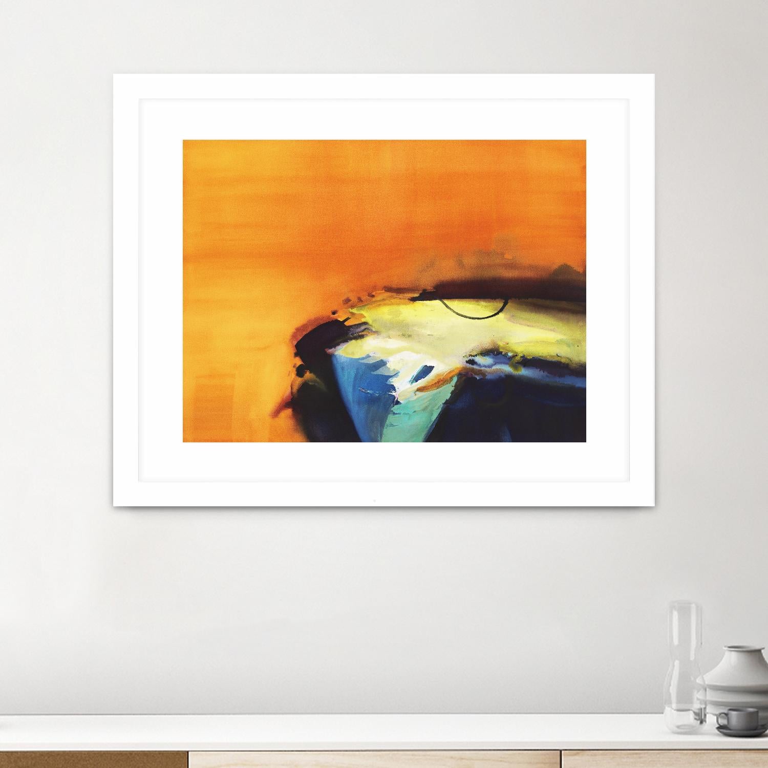 Light Intensity by Bianka Guna on GIANT ART - blue abstract