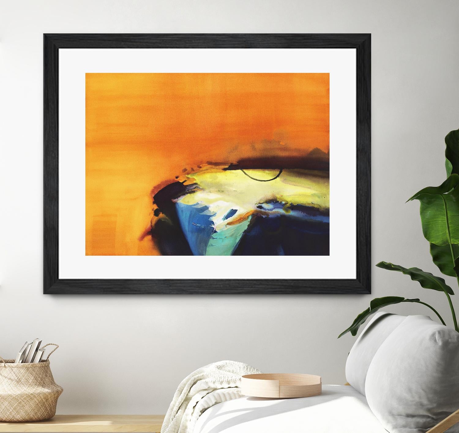 Light Intensity by Bianka Guna on GIANT ART - blue abstract