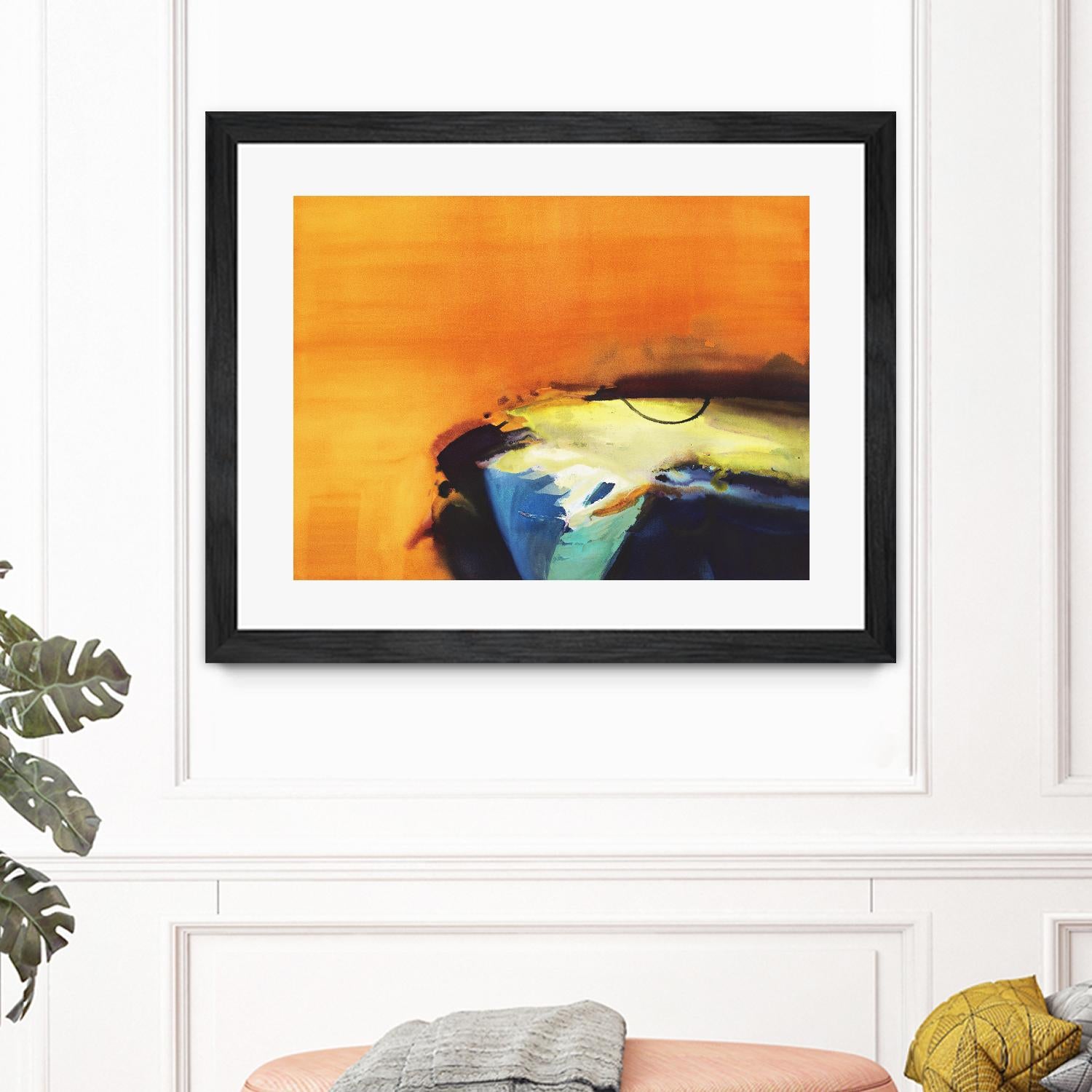 Light Intensity by Bianka Guna on GIANT ART - blue abstract