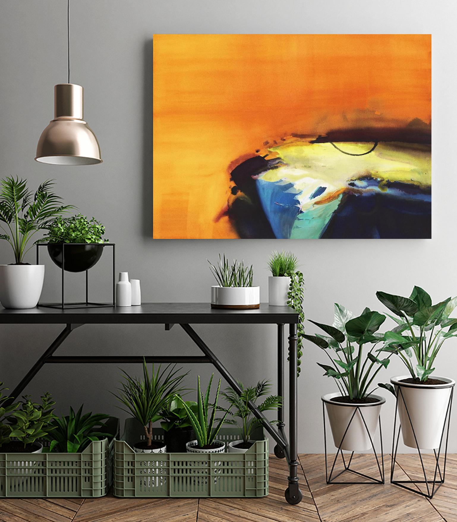 Light Intensity by Bianka Guna on GIANT ART - blue abstract