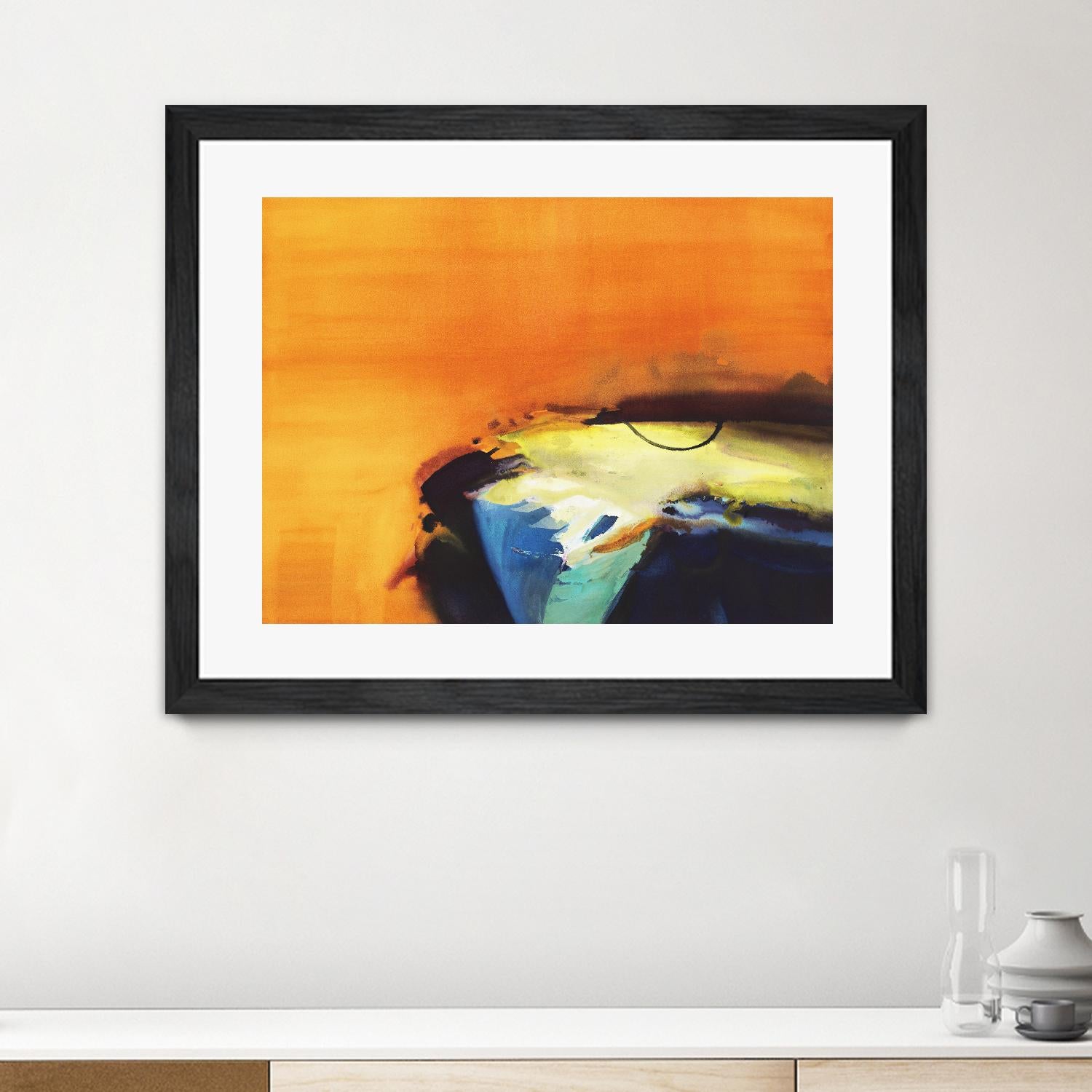 Light Intensity by Bianka Guna on GIANT ART - blue abstract