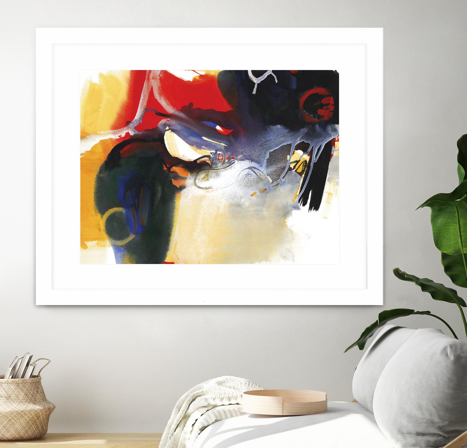 Drama I by Bianka Guna on GIANT ART - red abstract