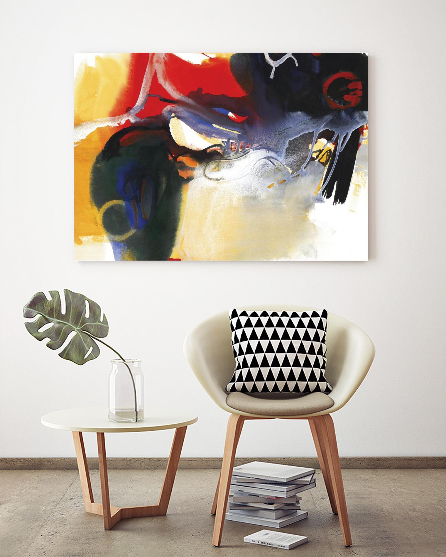 Drama I by Bianka Guna on GIANT ART - red abstract