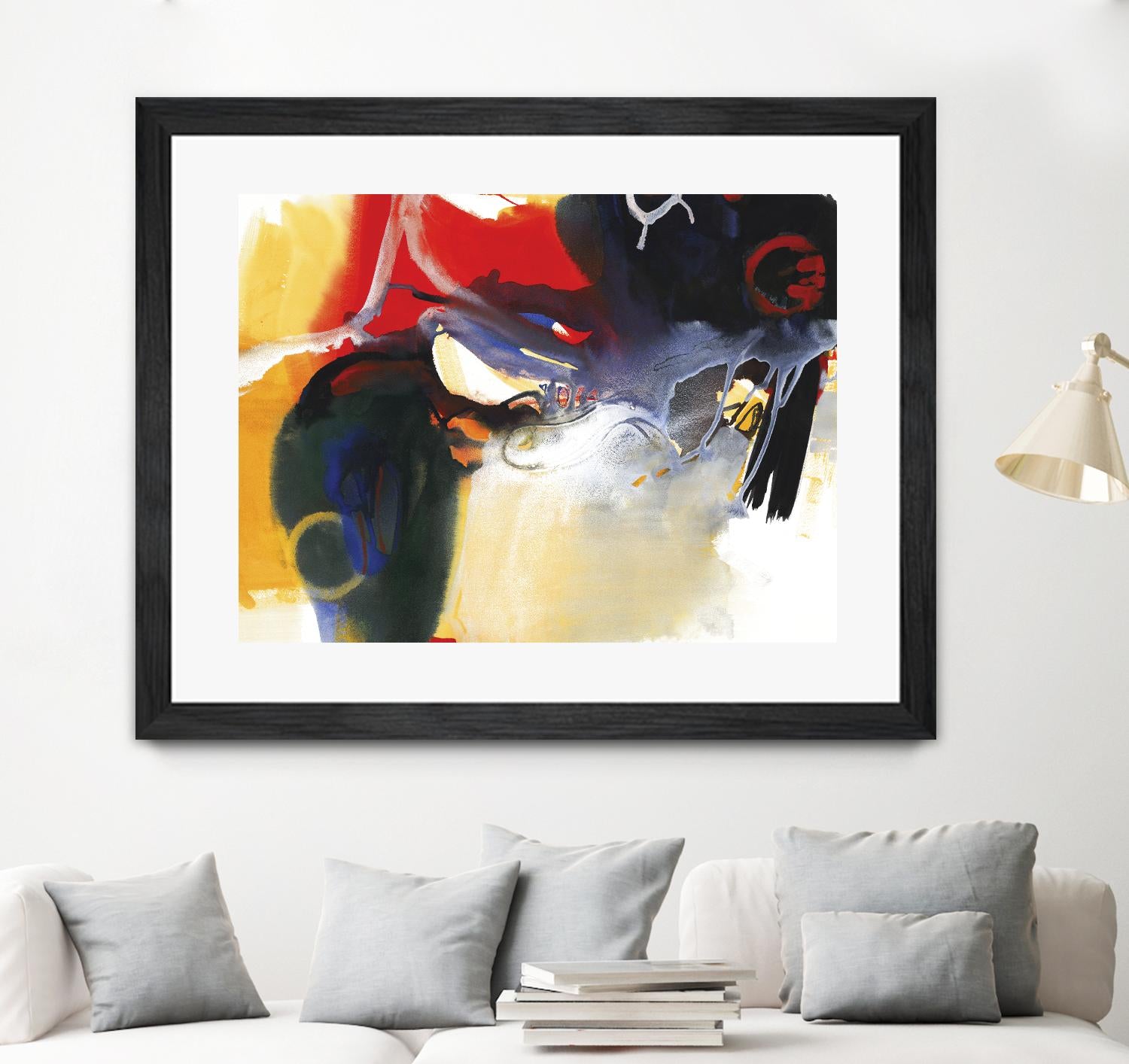 Drama I by Bianka Guna on GIANT ART - red abstract