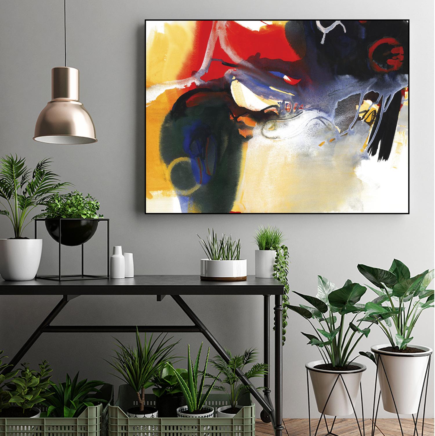 Drama I by Bianka Guna on GIANT ART - red abstract