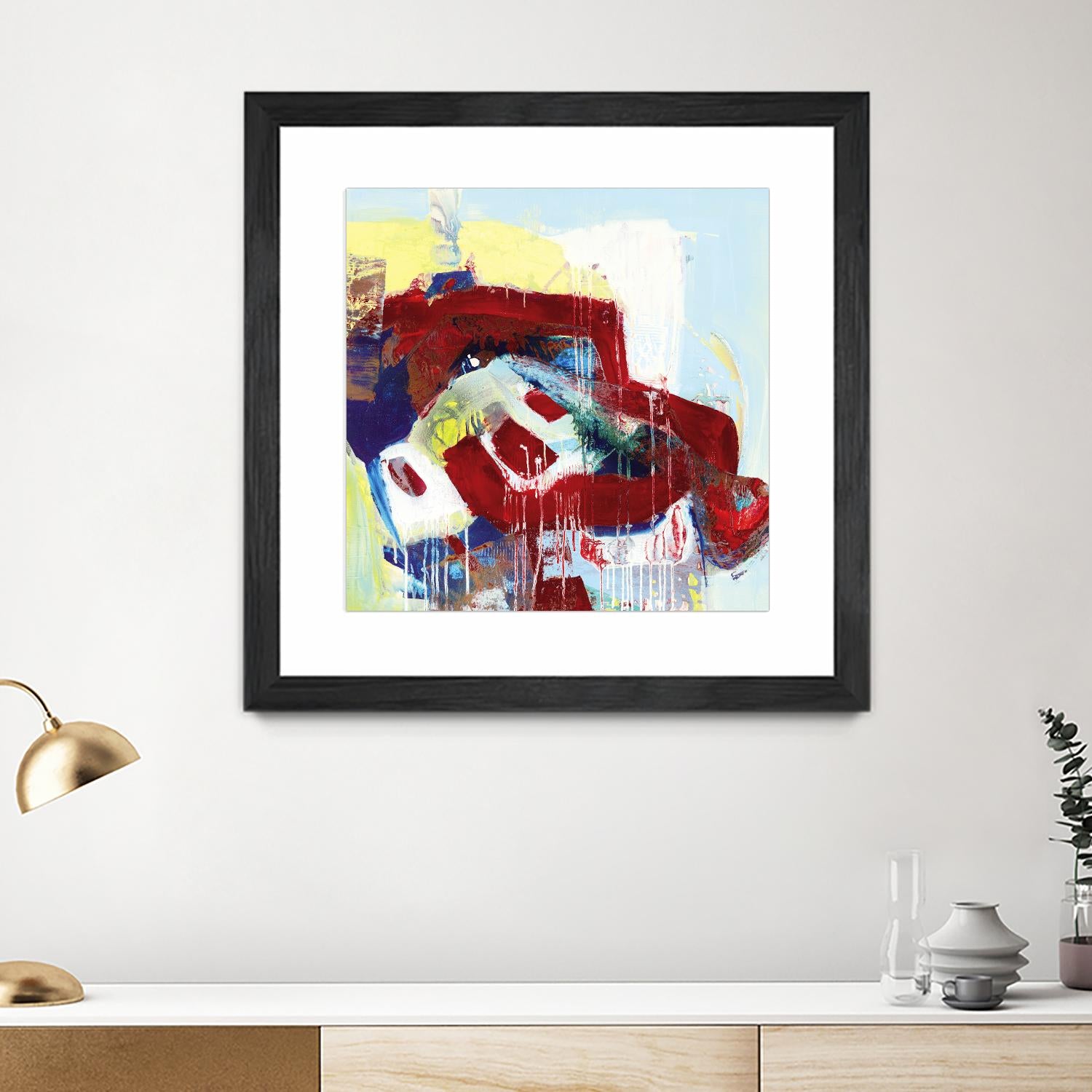 Kaleidoscopic Days II by Bianka Guna on GIANT ART - white abstract