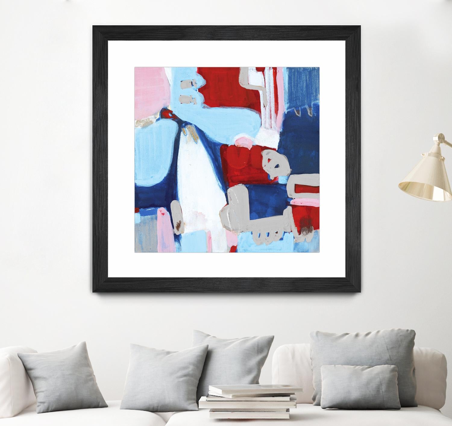 Little Secrets I by Bianka Guna on GIANT ART - white abstract