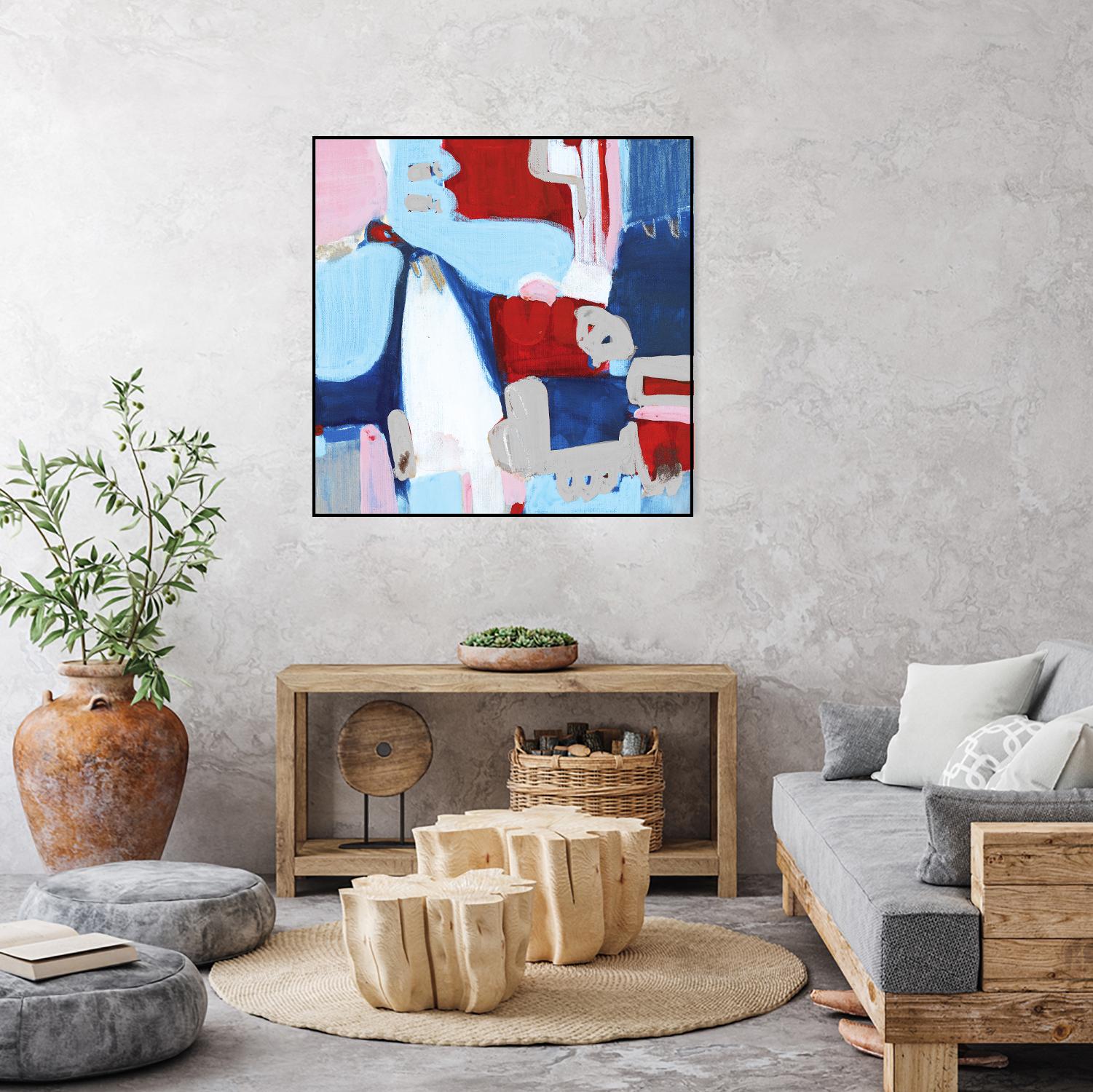 Little Secrets I by Bianka Guna on GIANT ART - white abstract