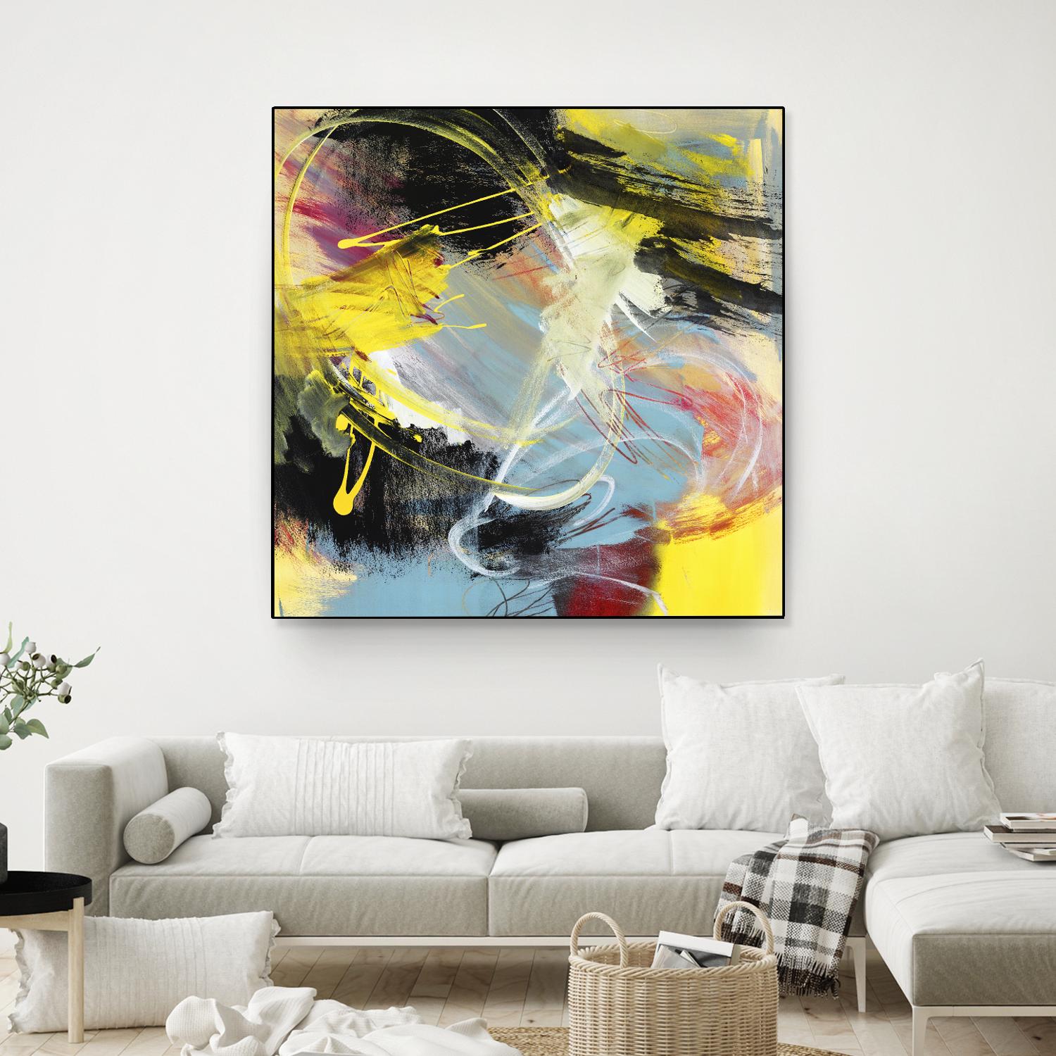 Storms in the Night by Bianka Guna on GIANT ART - black abstract