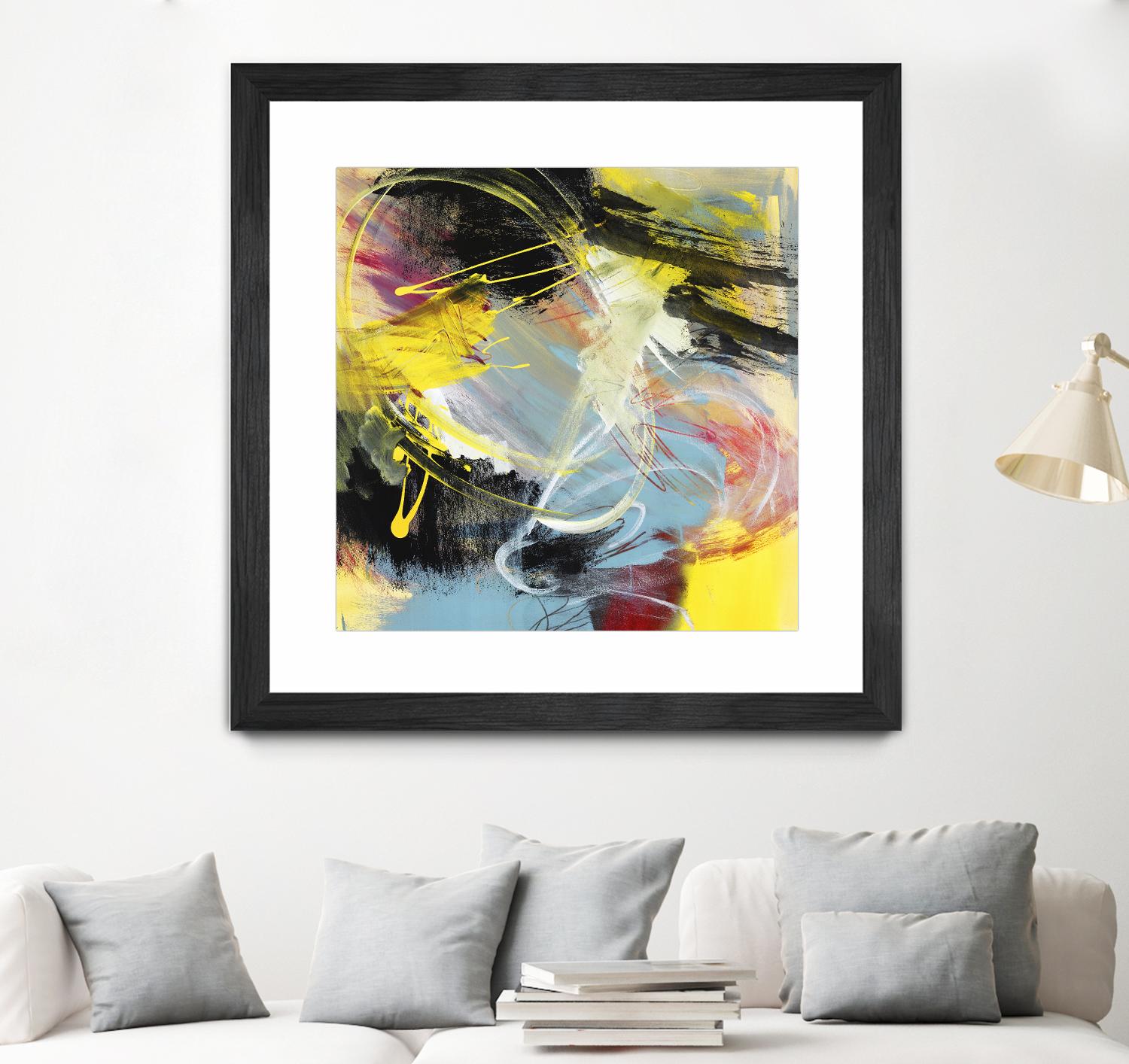 Storms in the Night by Bianka Guna on GIANT ART - black abstract