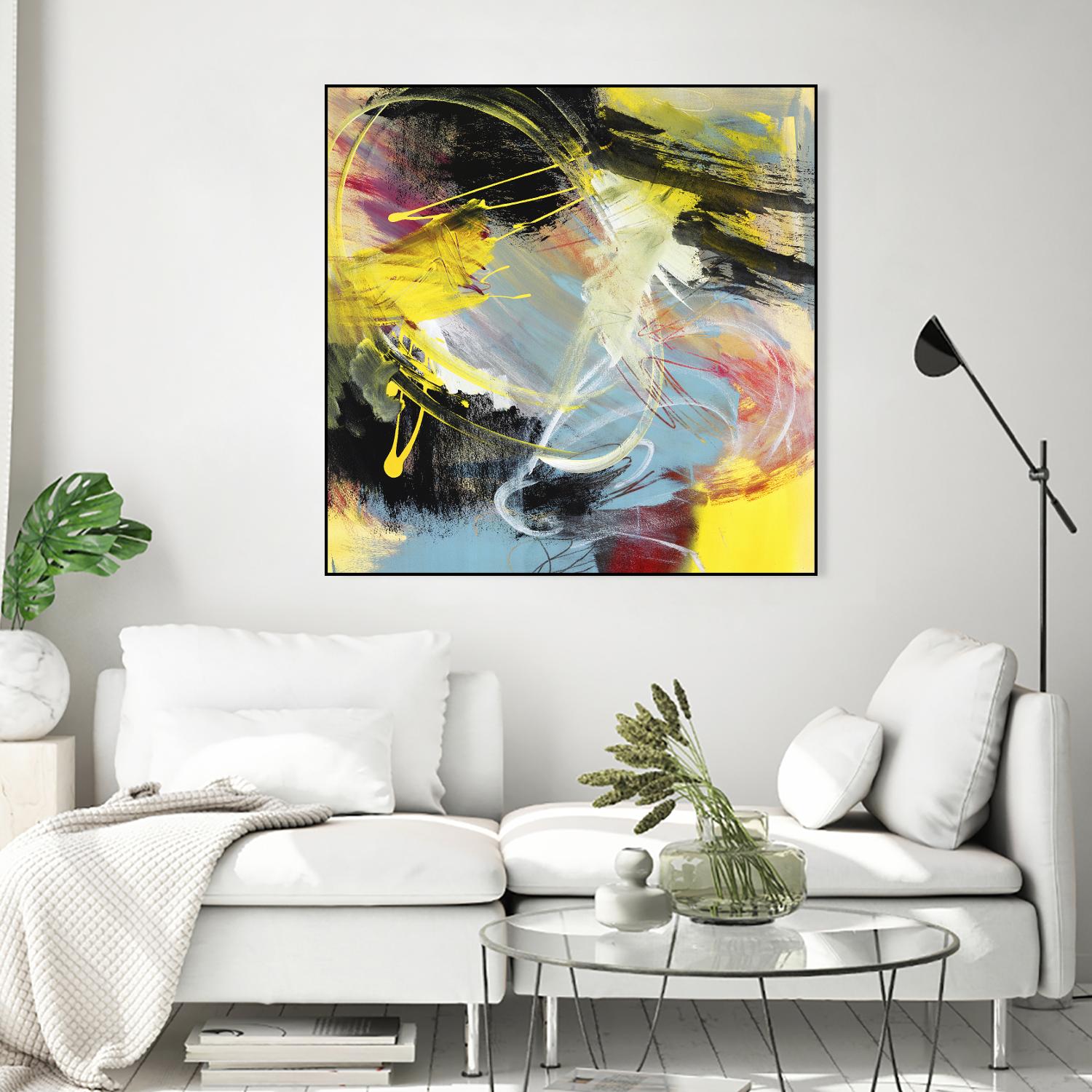 Storms in the Night by Bianka Guna on GIANT ART - black abstract
