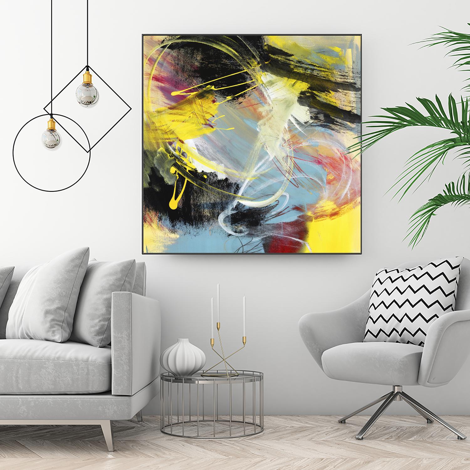 Storms in the Night by Bianka Guna on GIANT ART - black abstract