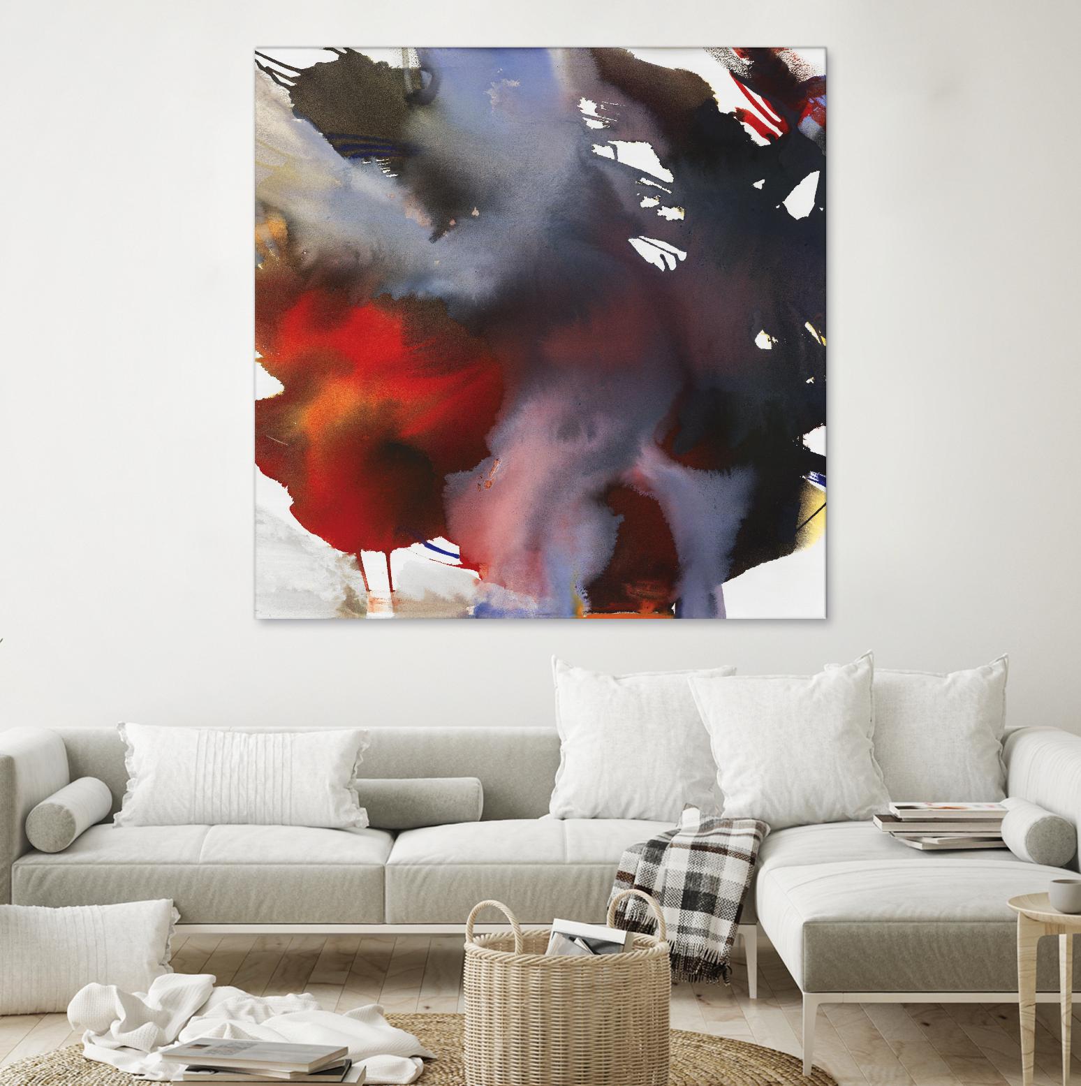 Spring Awakening by Bianka Guna on GIANT ART - red abstract