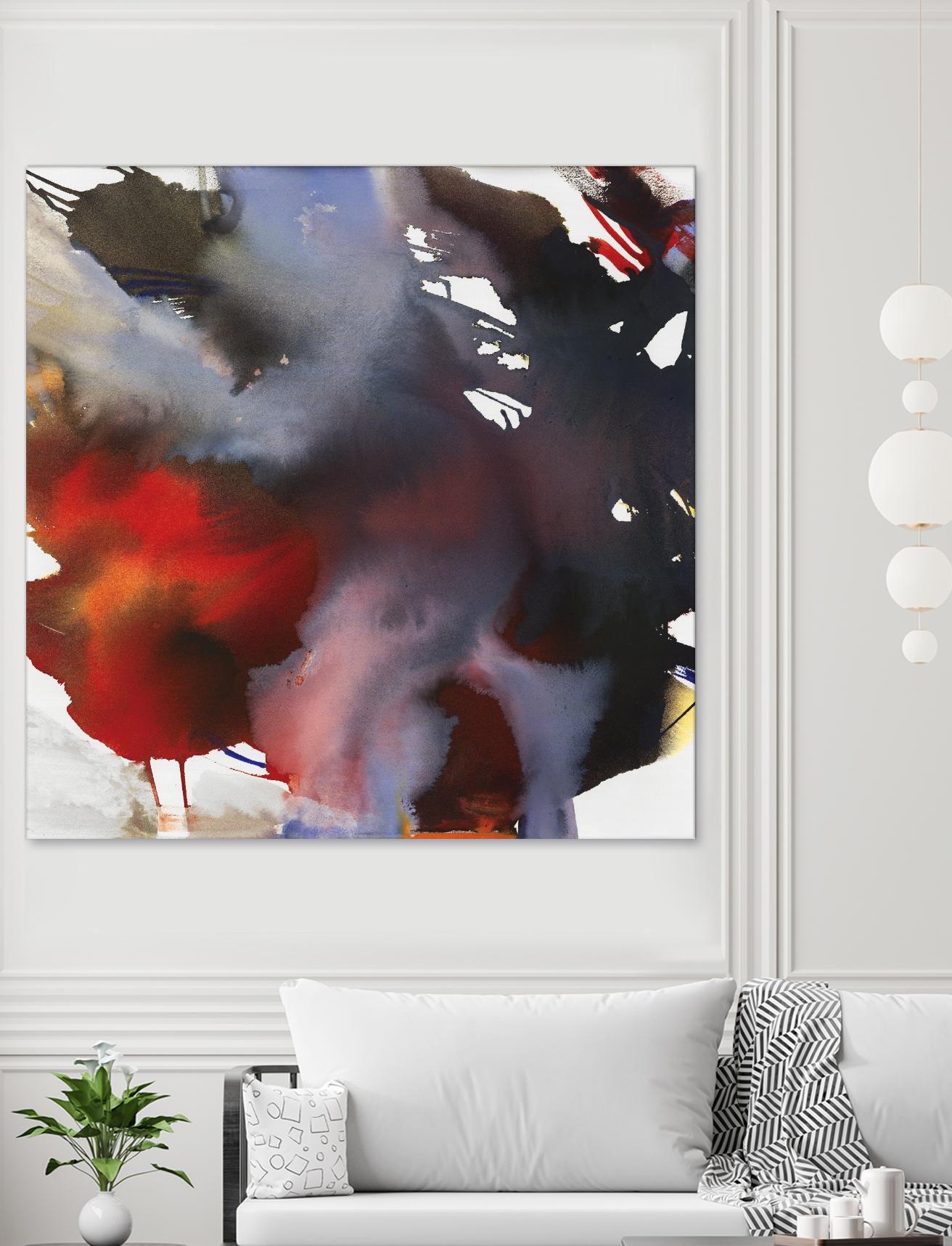 Spring Awakening by Bianka Guna on GIANT ART - red abstract