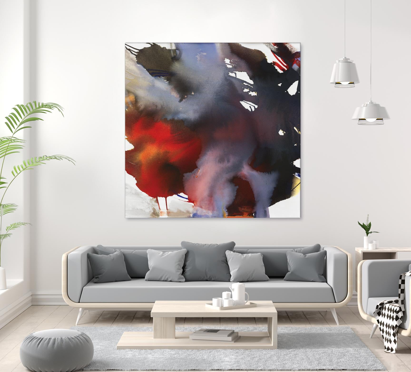 Spring Awakening by Bianka Guna on GIANT ART - red abstract