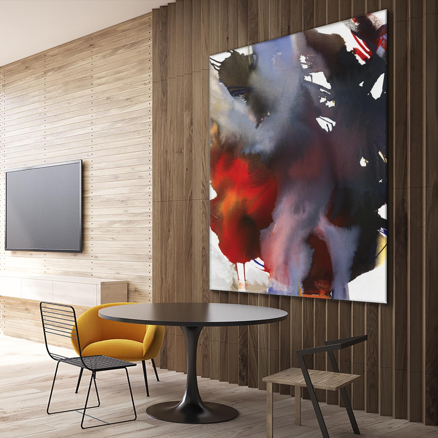 Spring Awakening by Bianka Guna on GIANT ART - red abstract