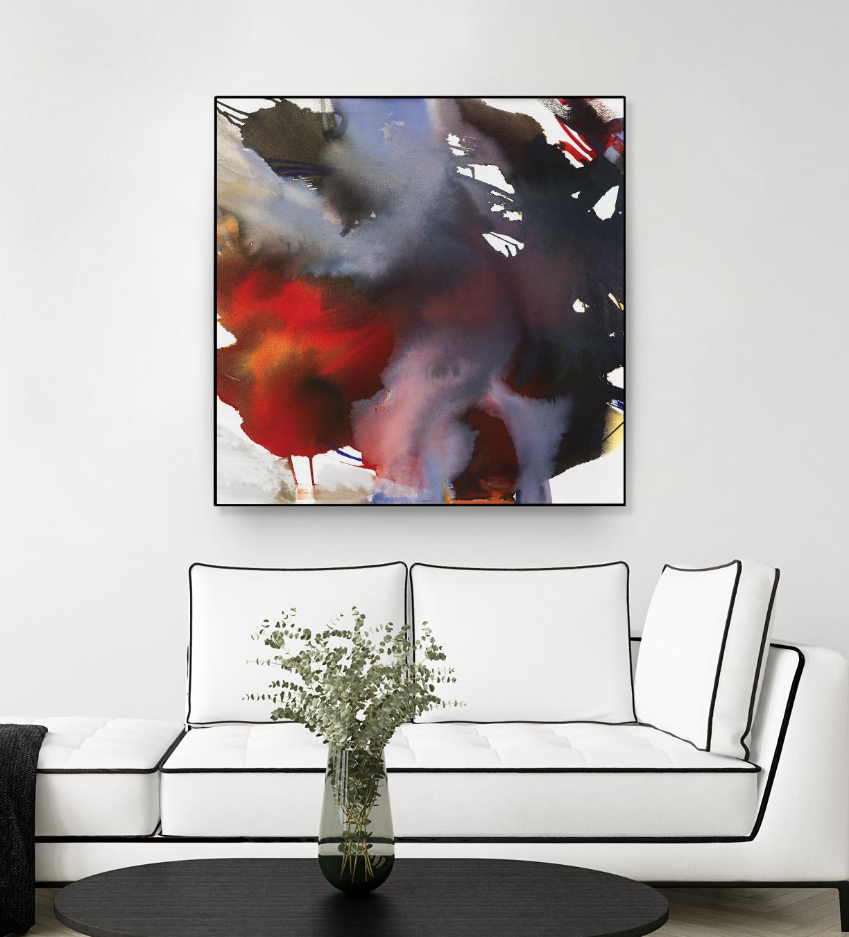 Spring Awakening by Bianka Guna on GIANT ART - red abstract