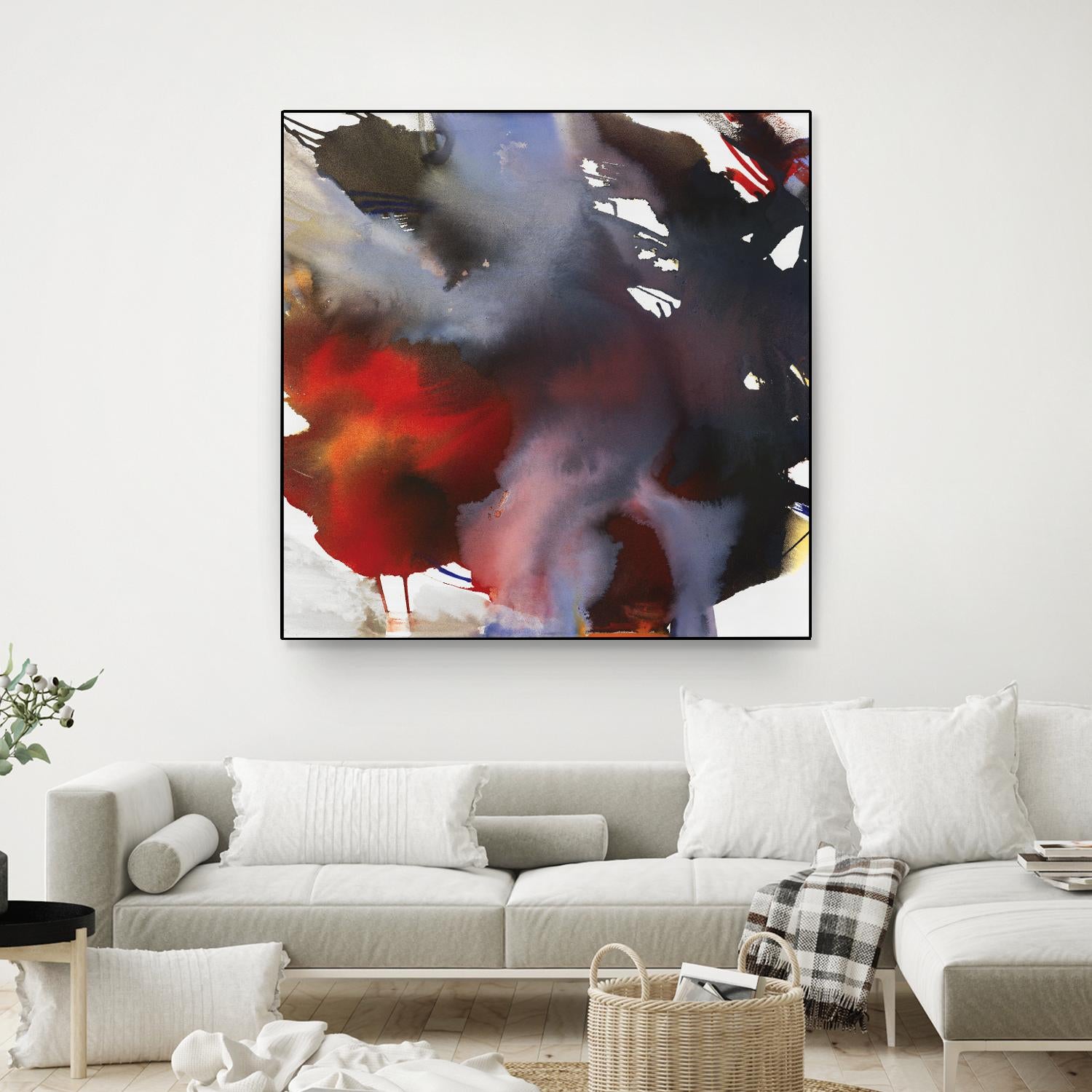 Spring Awakening by Bianka Guna on GIANT ART - red abstract