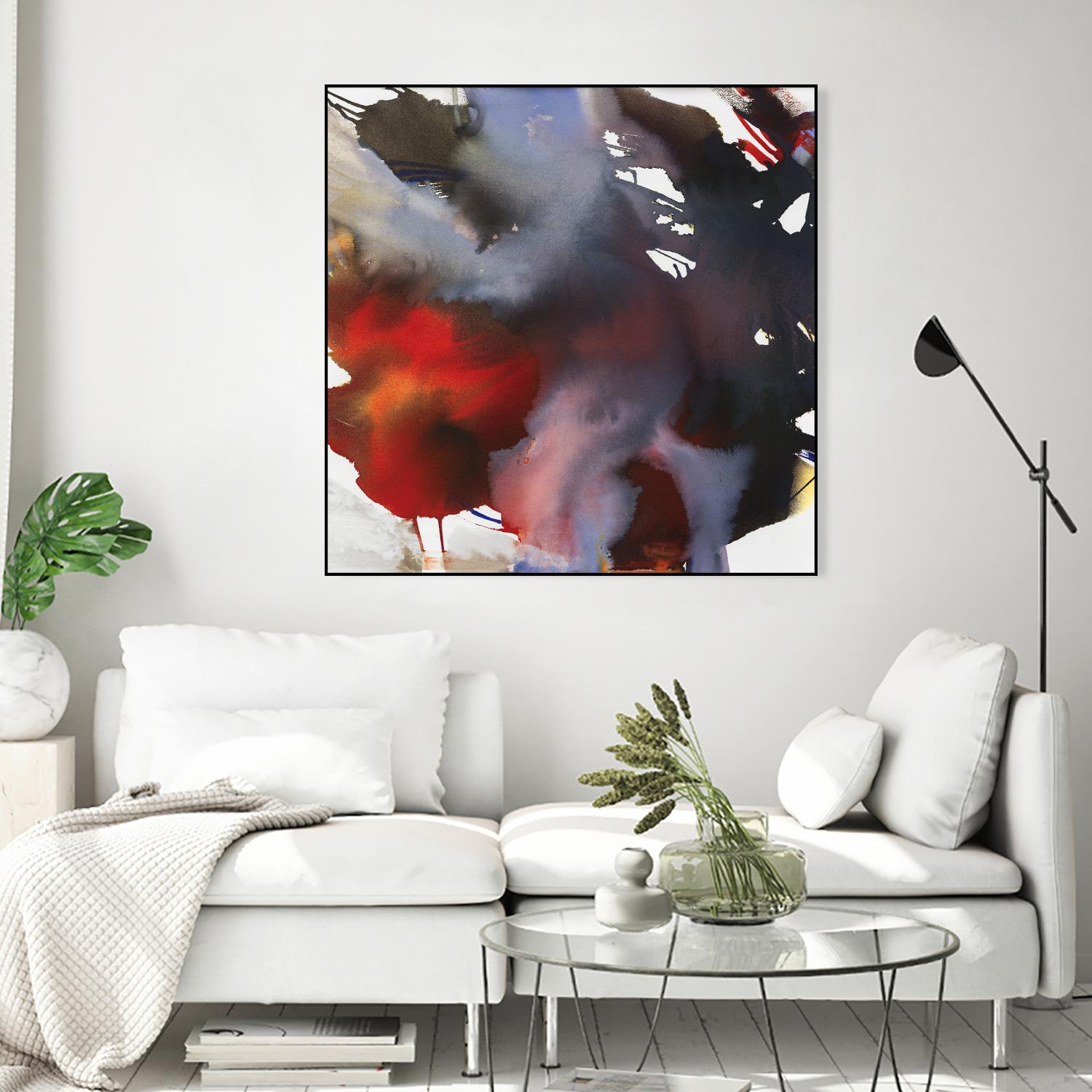 Spring Awakening by Bianka Guna on GIANT ART - red abstract