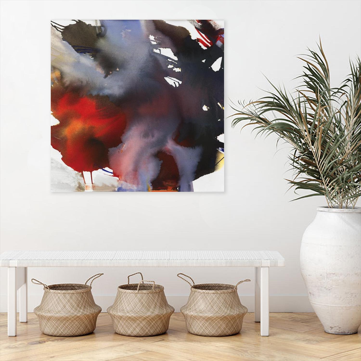 Spring Awakening by Bianka Guna on GIANT ART - red abstract