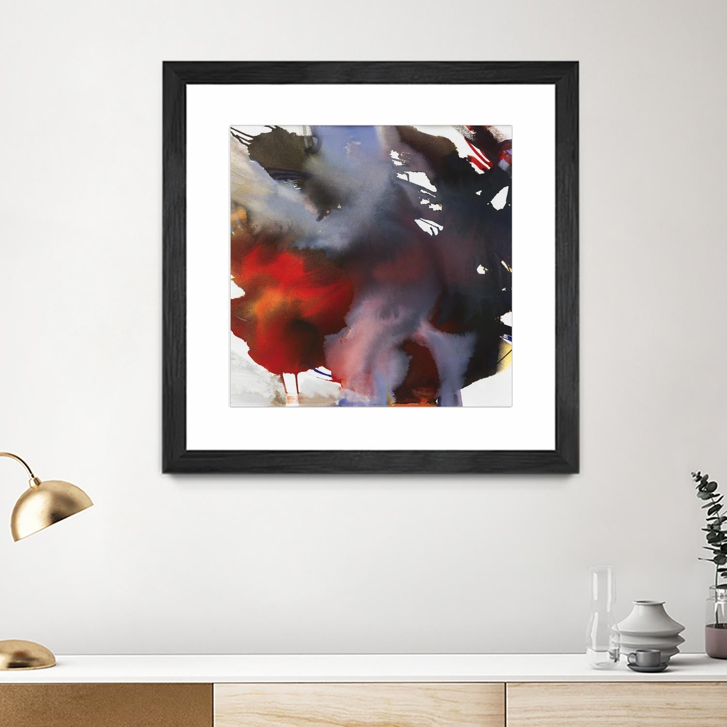 Spring Awakening by Bianka Guna on GIANT ART - red abstract