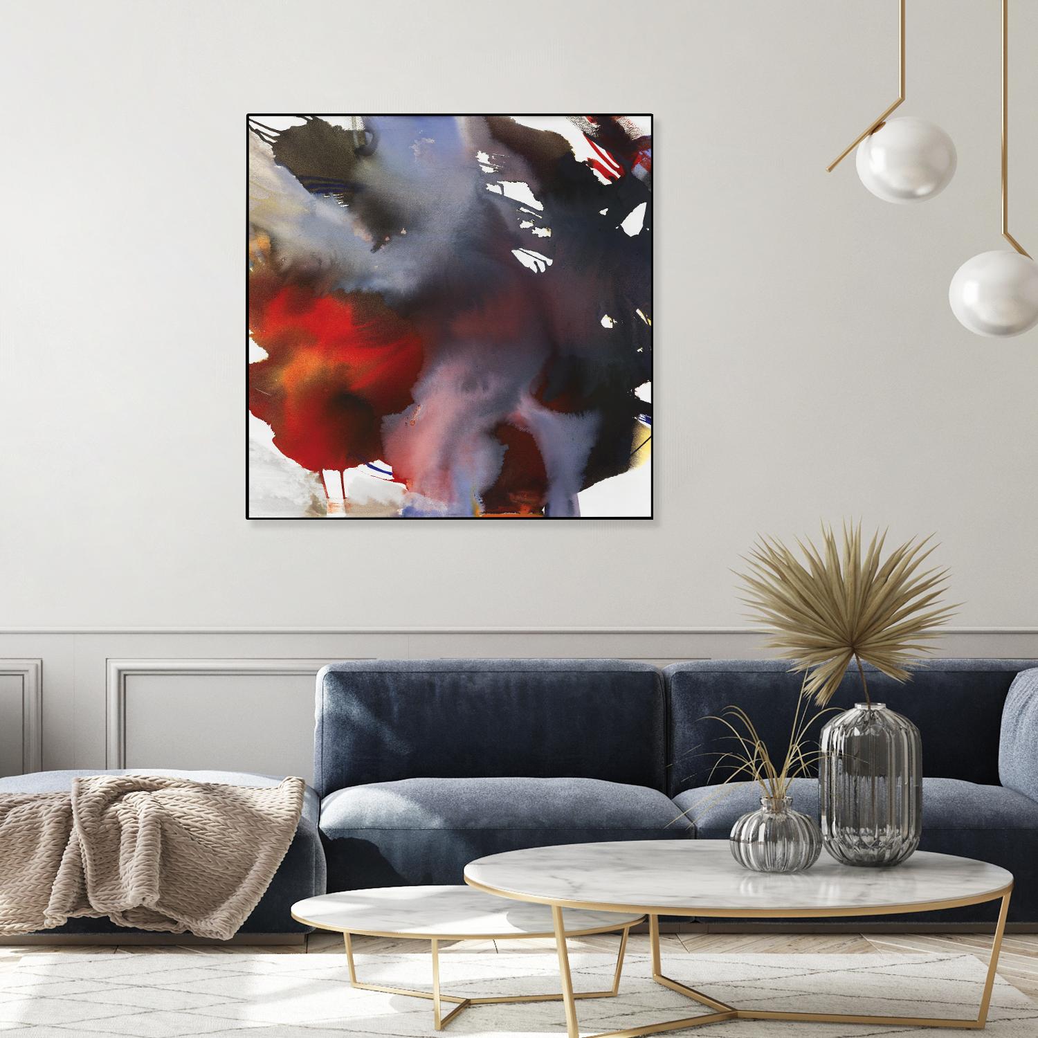 Spring Awakening by Bianka Guna on GIANT ART - red abstract