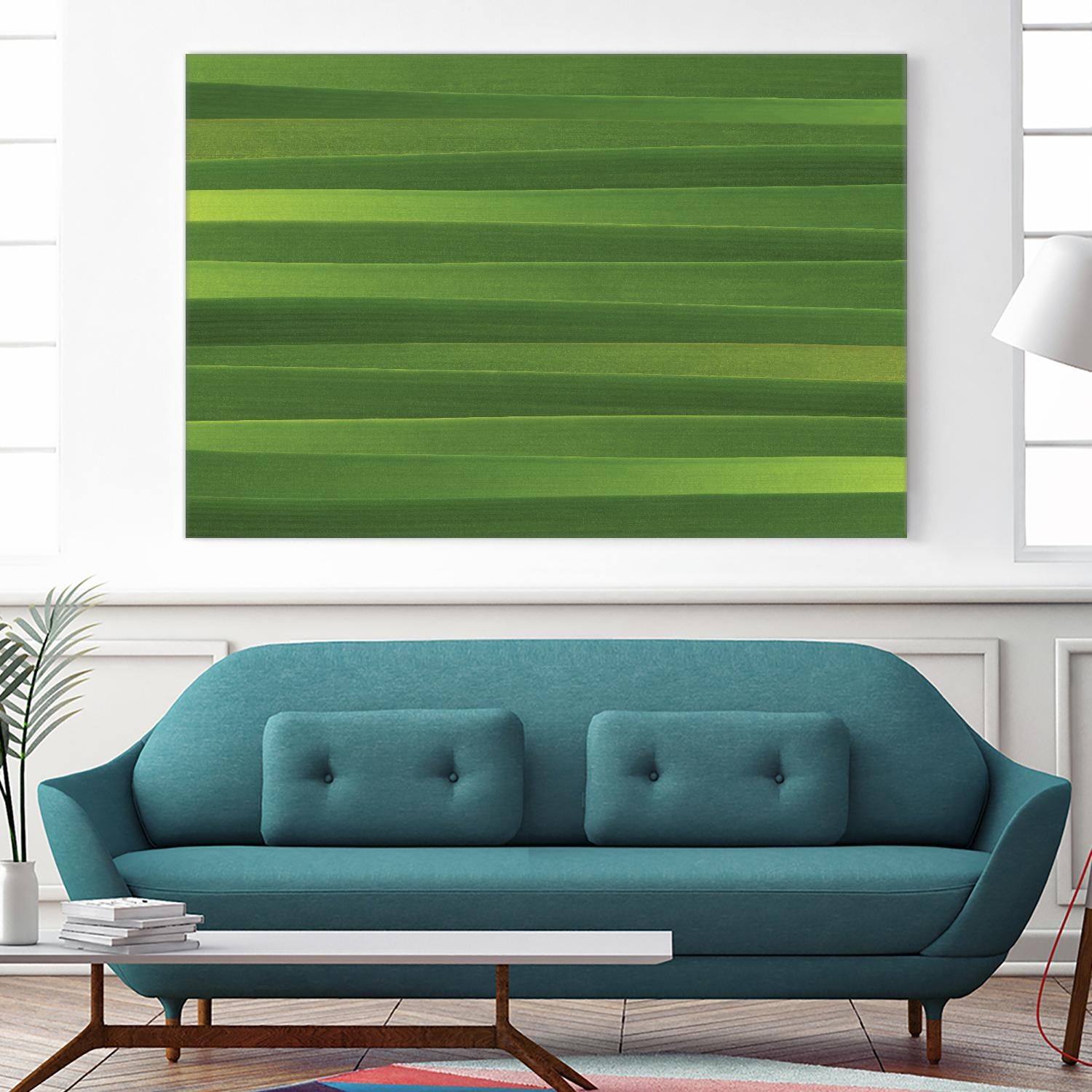 Green Sea by Terra Jungle on GIANT ART - green abstract