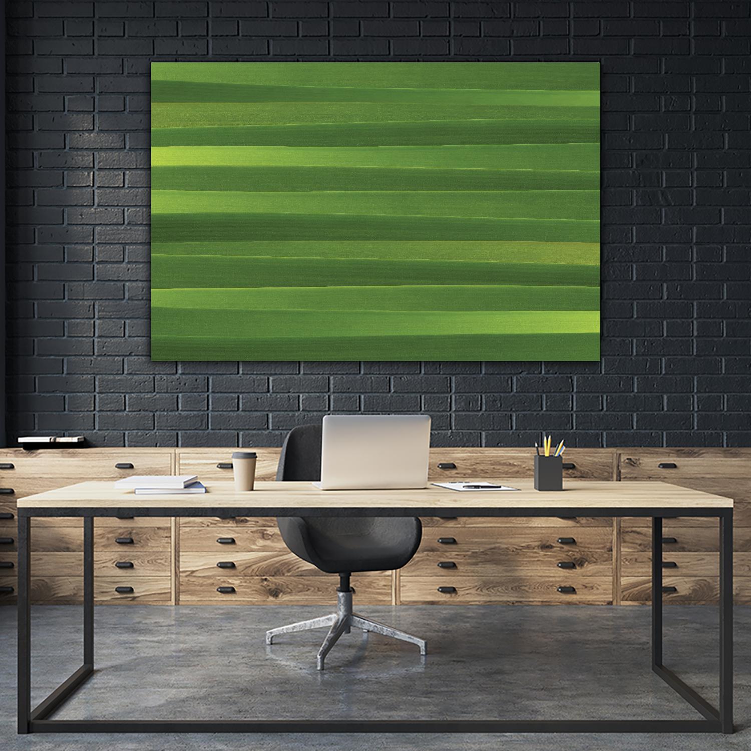 Green Sea by Terra Jungle on GIANT ART - green abstract