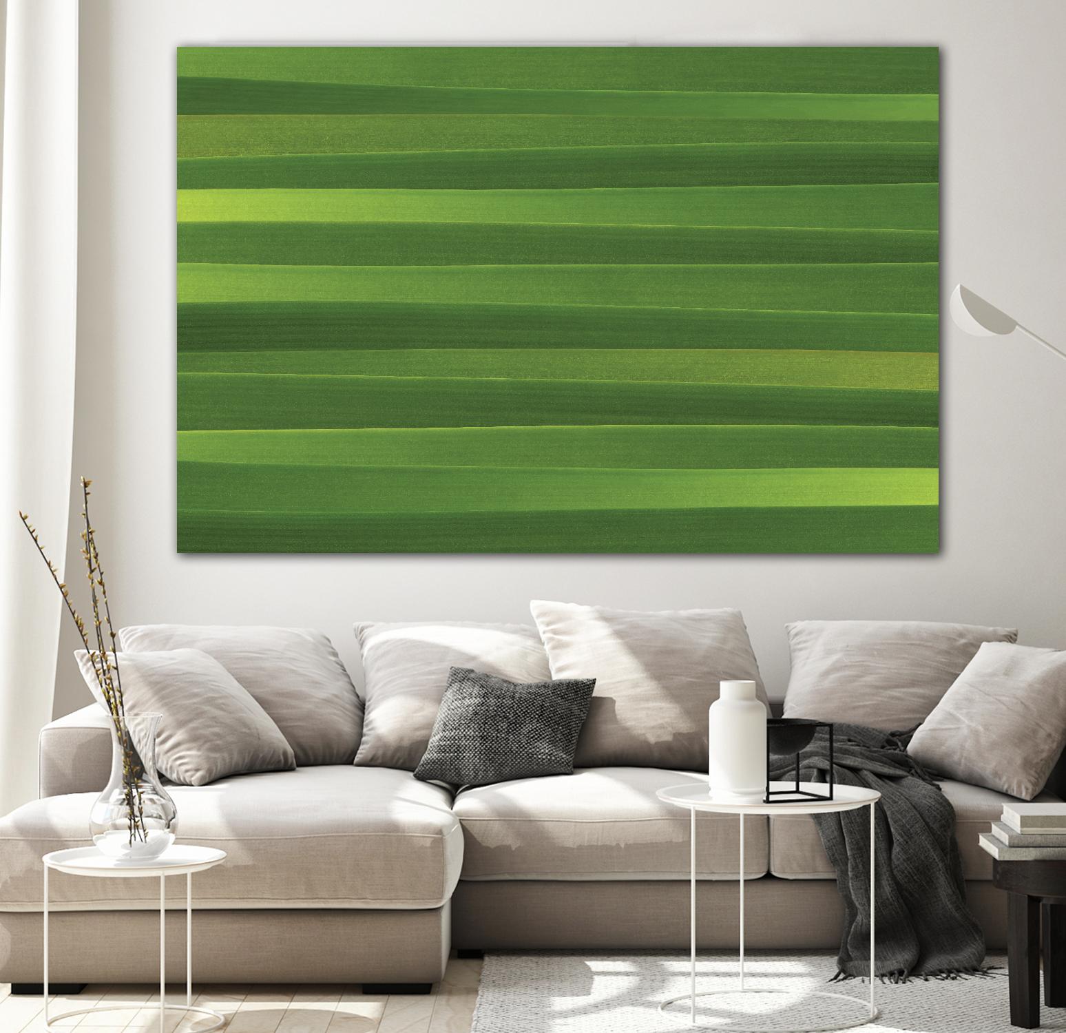 Green Sea by Terra Jungle on GIANT ART - green abstract