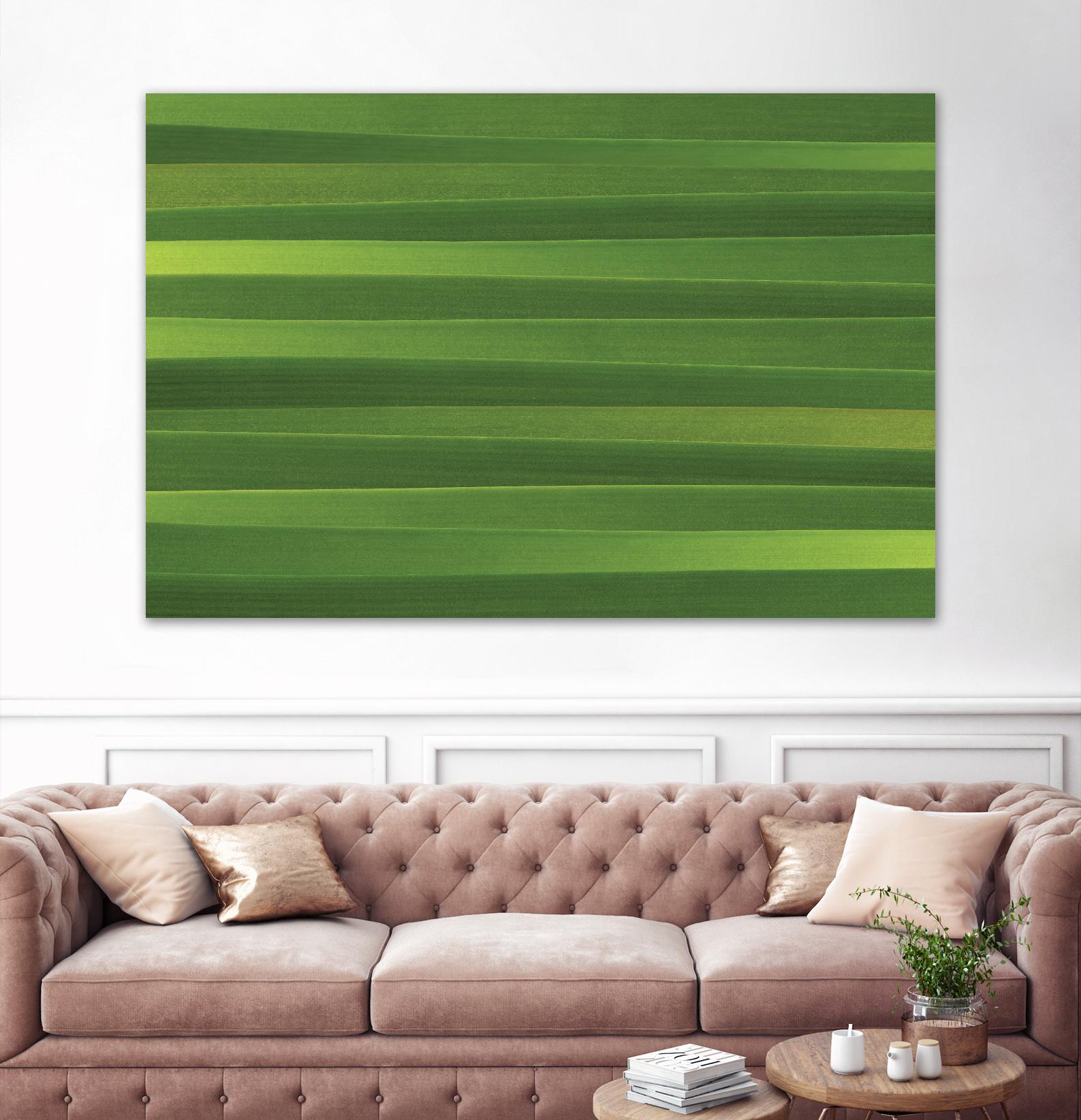 Green Sea by Terra Jungle on GIANT ART - green abstract