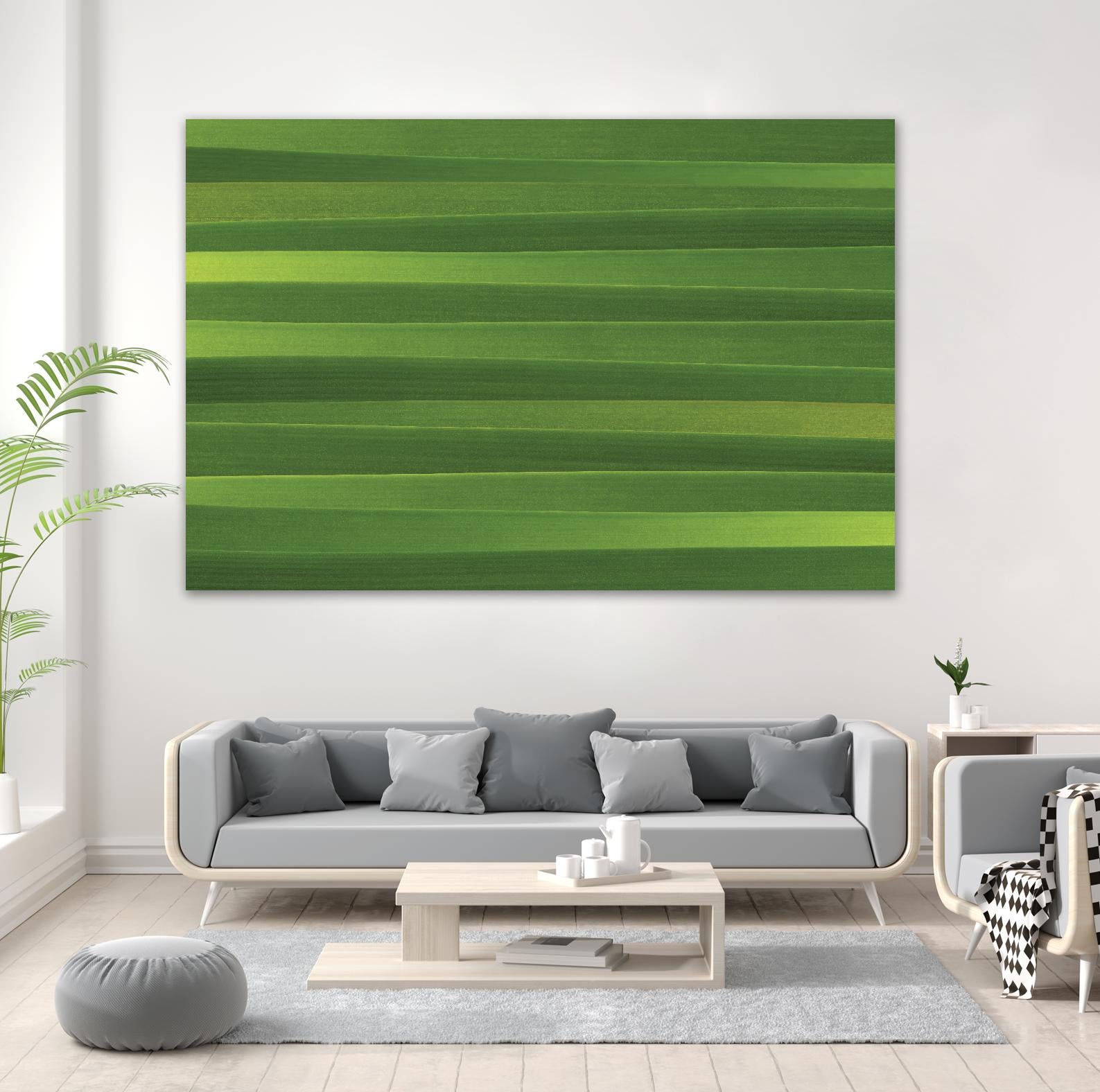 Green Sea by Terra Jungle on GIANT ART - green abstract