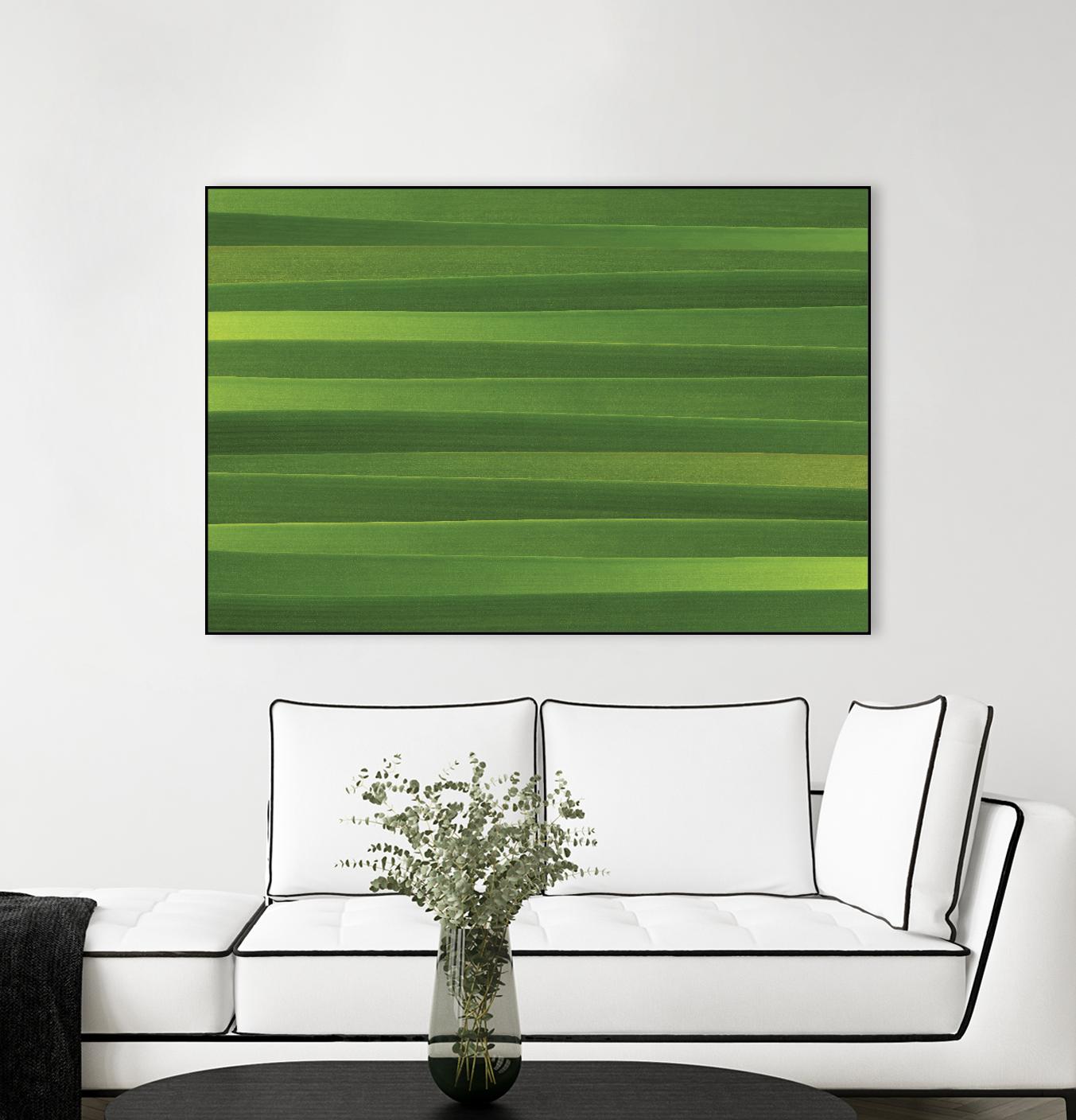 Green Sea by Terra Jungle on GIANT ART - green abstract