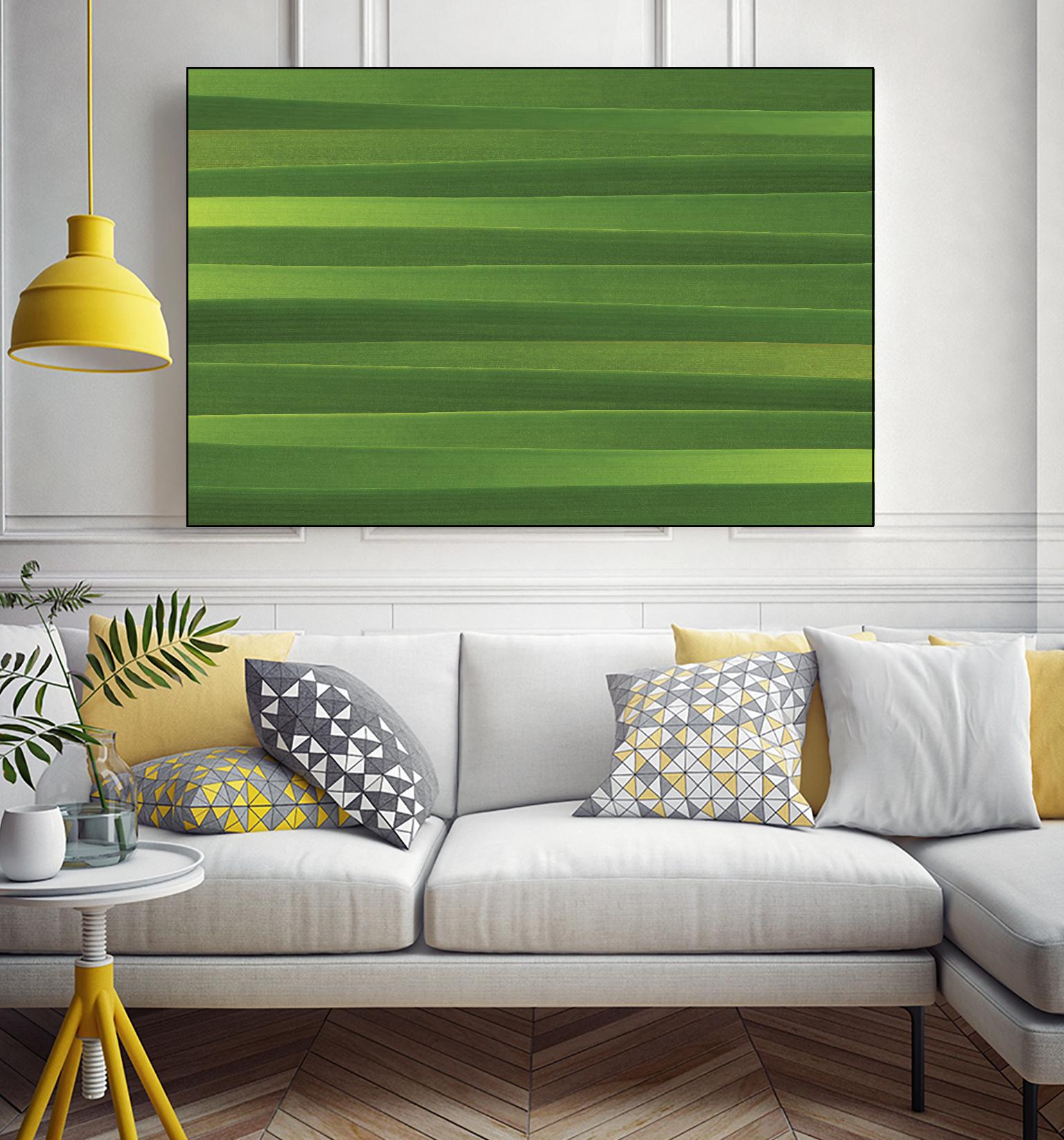 Green Sea by Terra Jungle on GIANT ART - green abstract