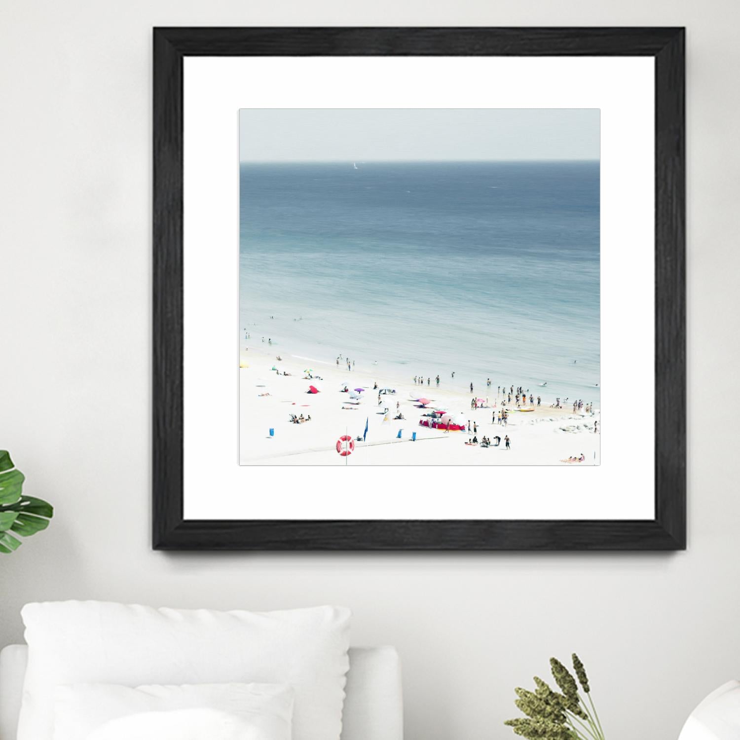 Sesimbra II by Ingrid Beddoes on GIANT ART - white sea scene