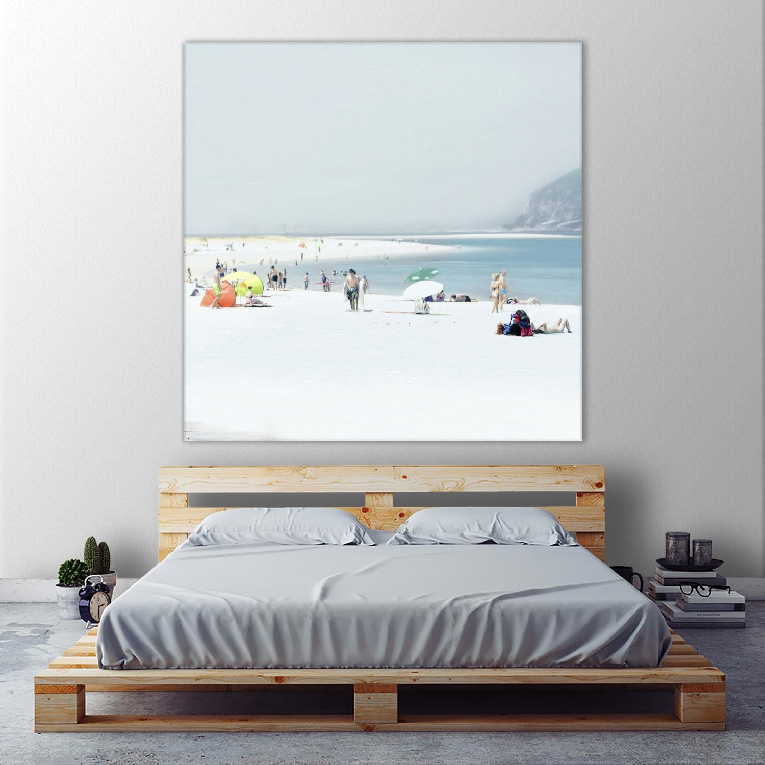 Troia by Ingrid Beddoes on GIANT ART - white sea scene