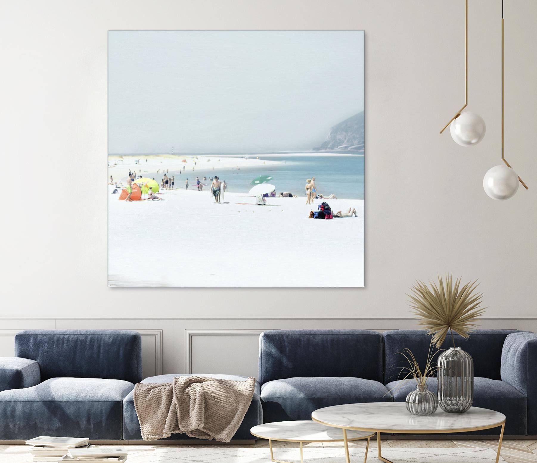 Troia by Ingrid Beddoes on GIANT ART - white sea scene