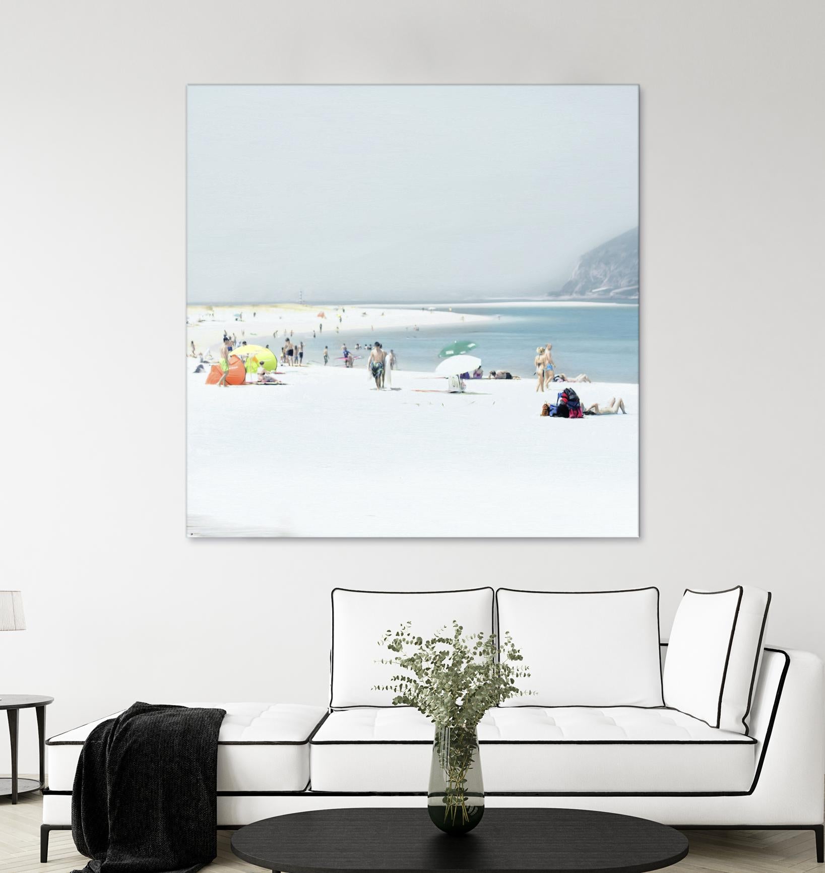 Troia by Ingrid Beddoes on GIANT ART - white sea scene