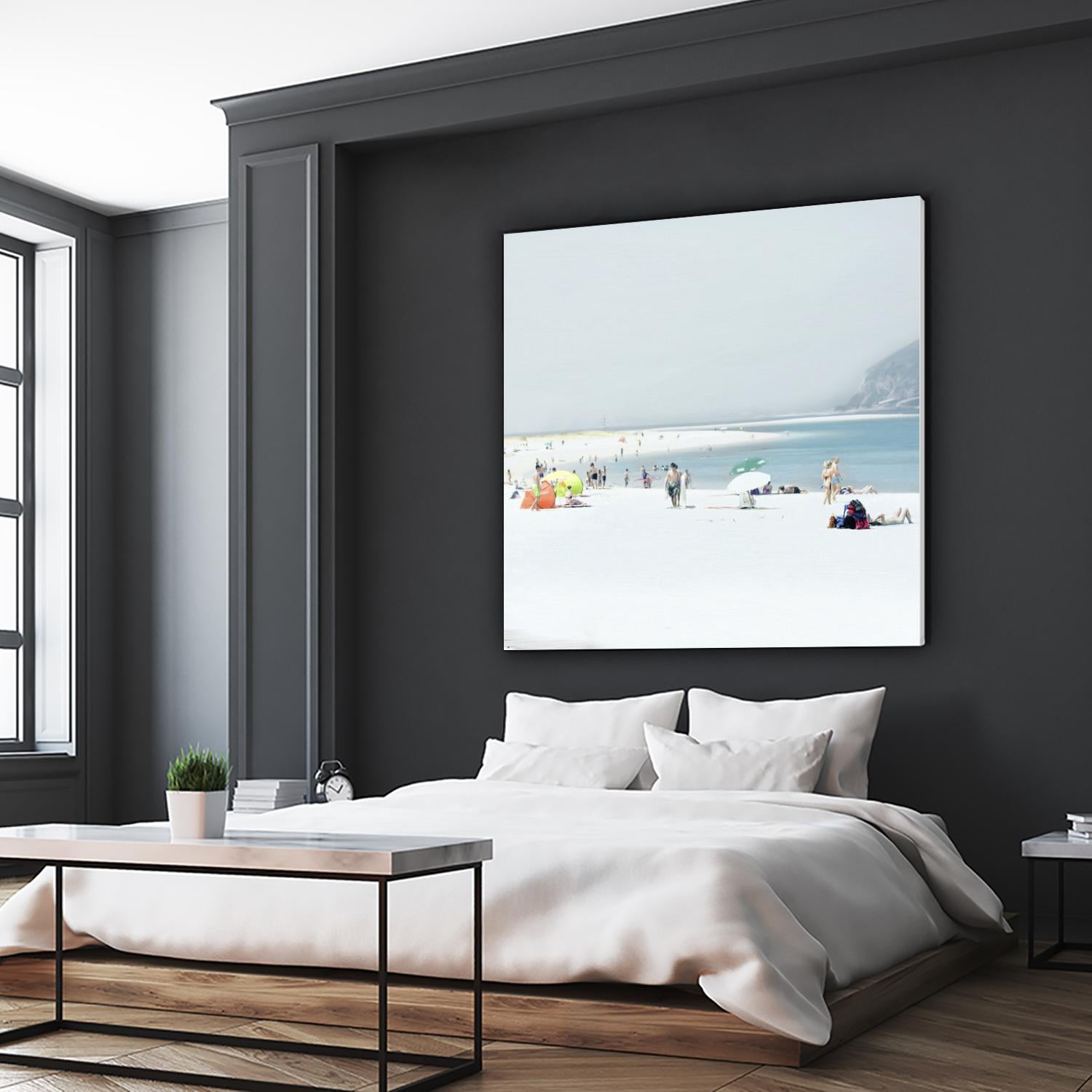 Troia by Ingrid Beddoes on GIANT ART - white sea scene