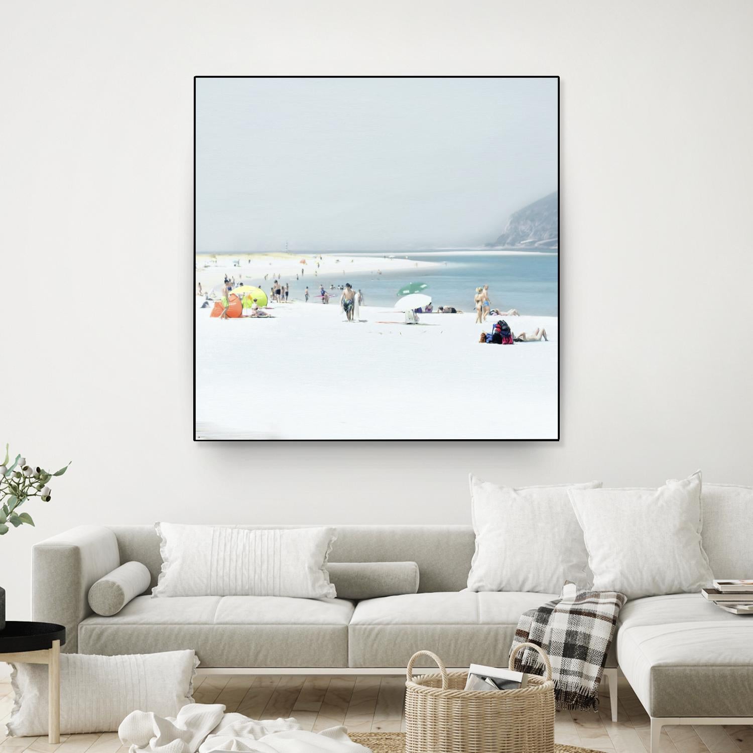 Troia by Ingrid Beddoes on GIANT ART - white sea scene