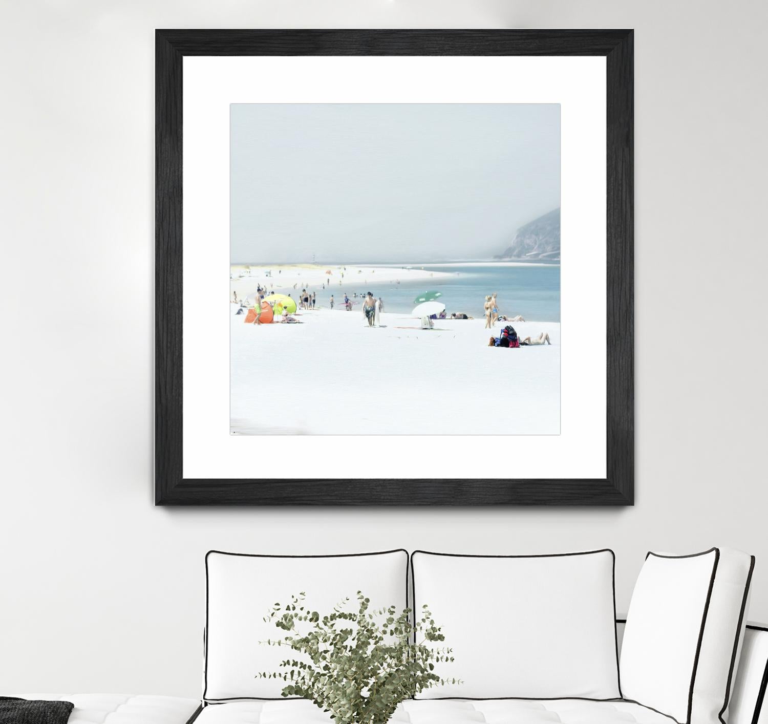 Troia by Ingrid Beddoes on GIANT ART - white sea scene