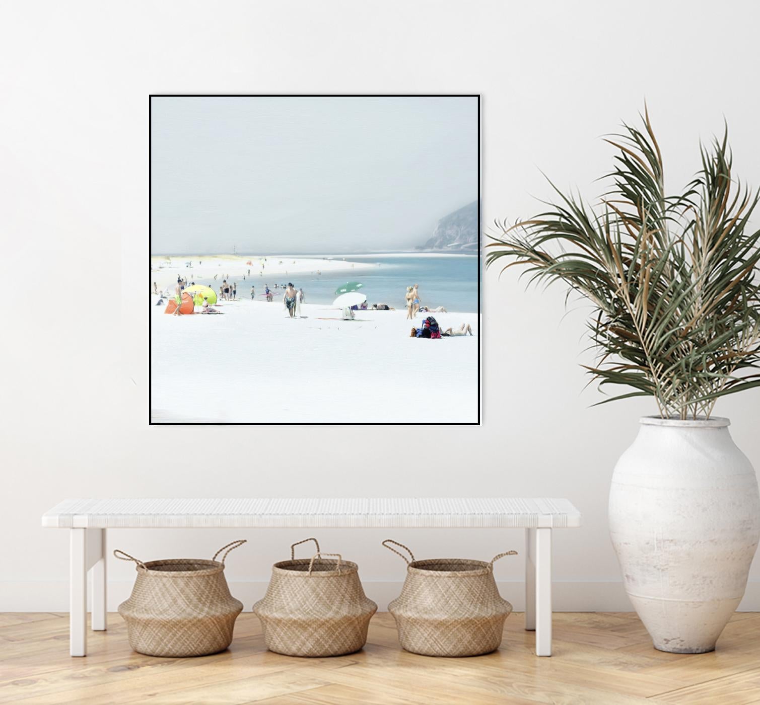 Troia by Ingrid Beddoes on GIANT ART - white sea scene